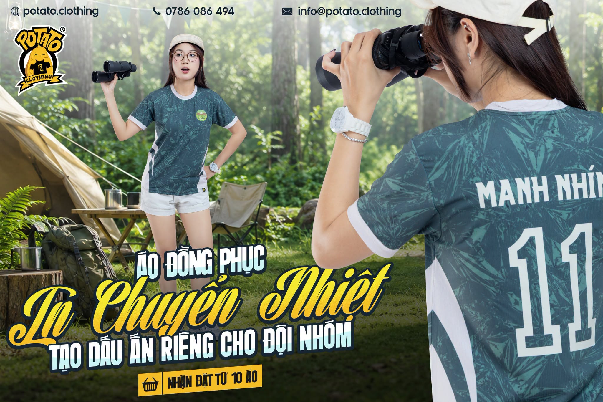 Đồng phục áo thun ESC - Đinh Thiện Lý