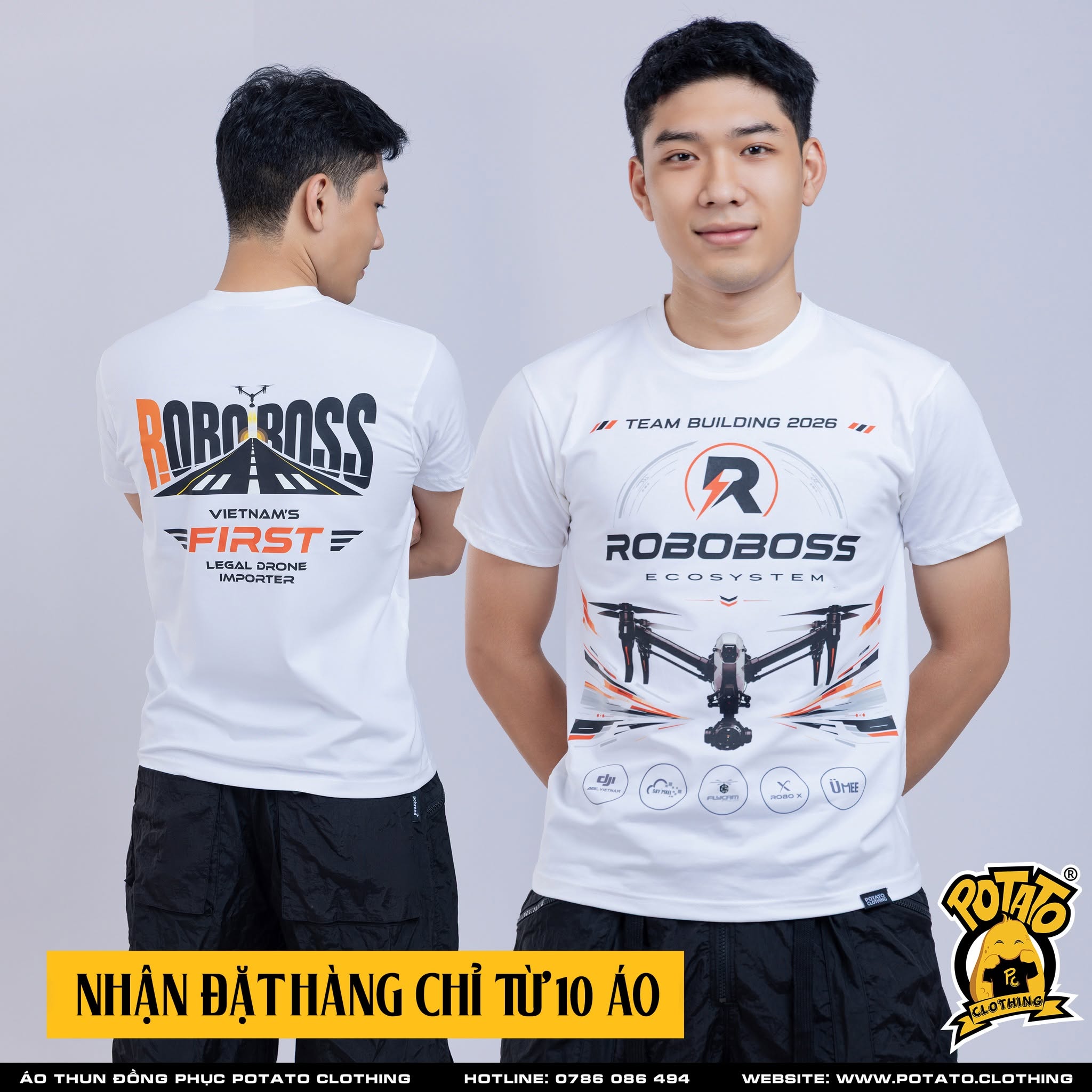 Đồng phục áo thun Roboboss Ecosystem 1