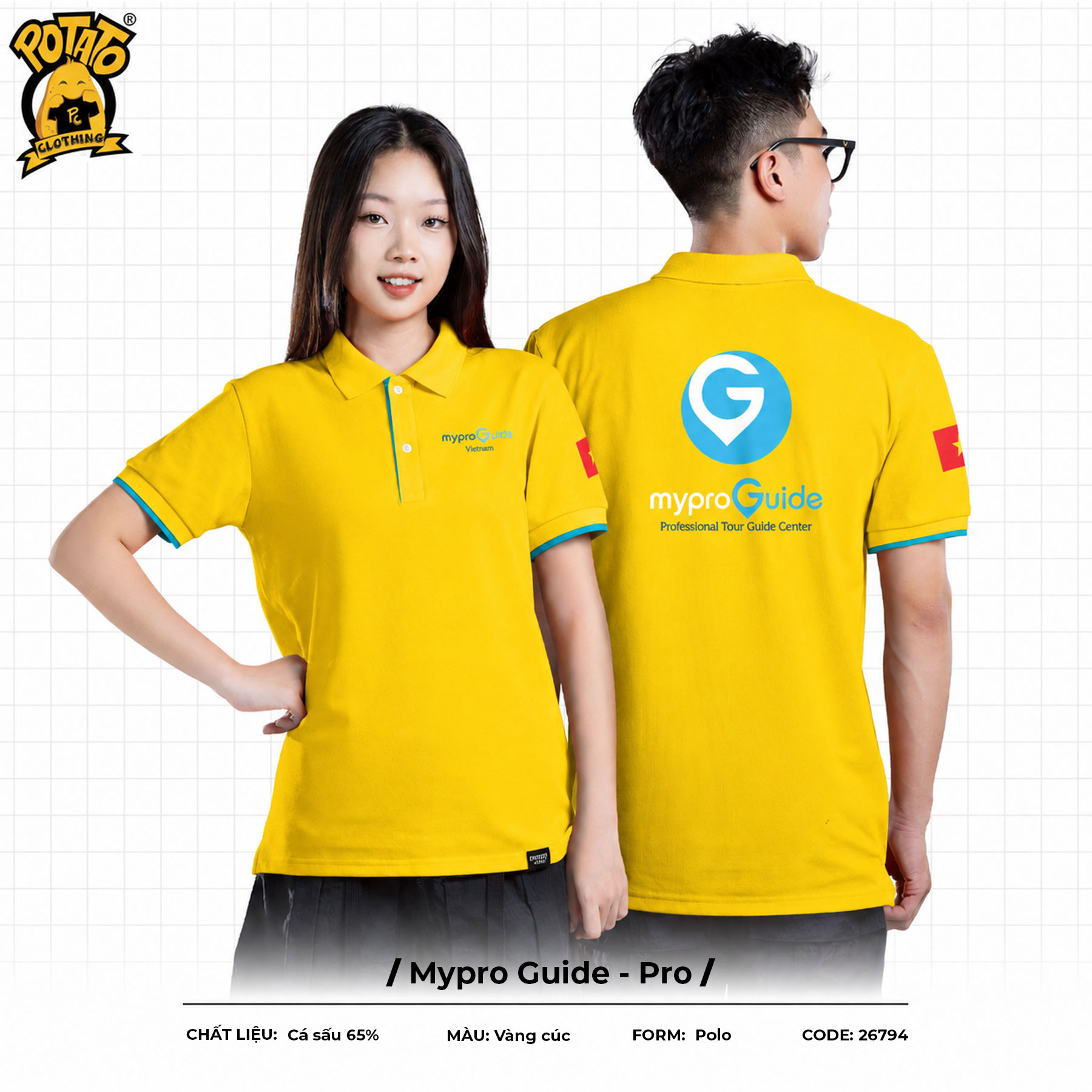 Đồng phục polo Mypro Guide - Pro