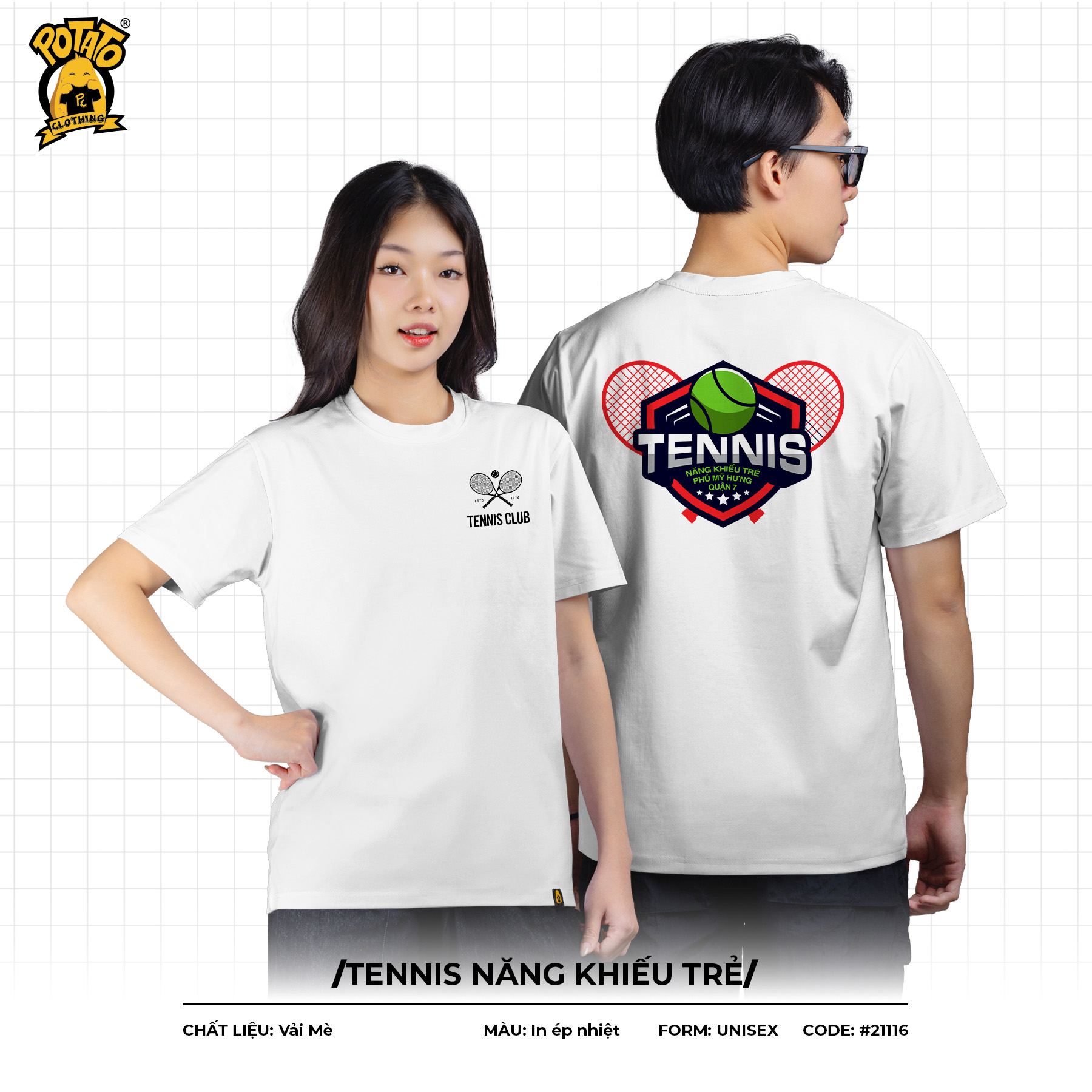 Tennis Năng Khiếu Trẻ - Áo thun