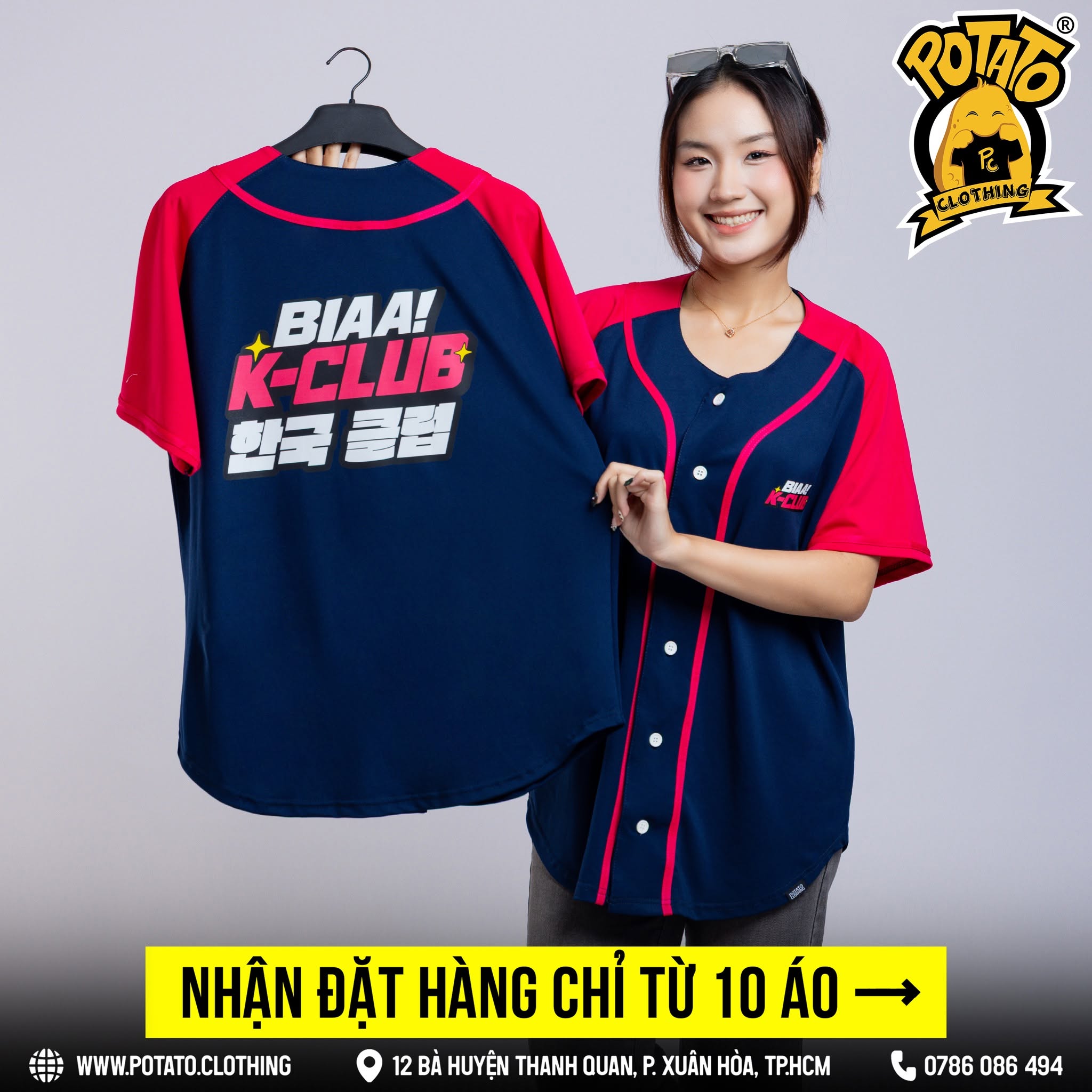 Đồng phục bóng chày BIAA K - CLUB