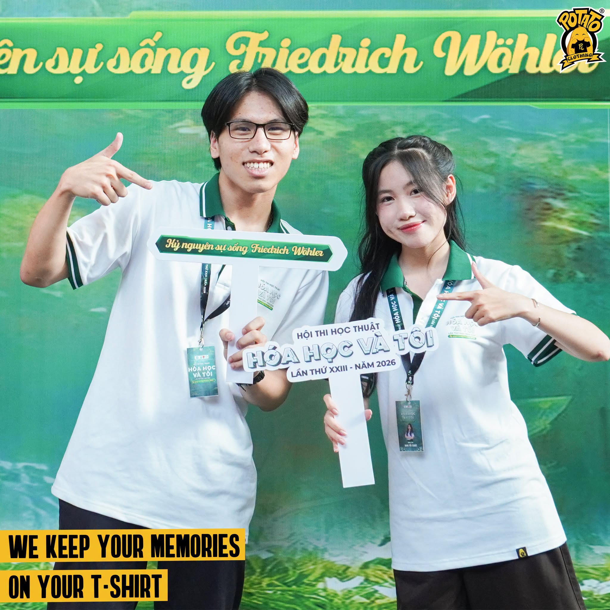 Đồng phục polo Khoa Hóa Học - ĐHQG