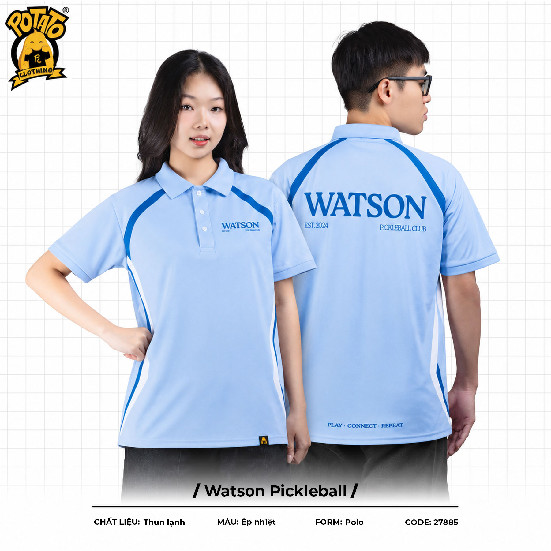 Đồng phục polo Watson Pickleball