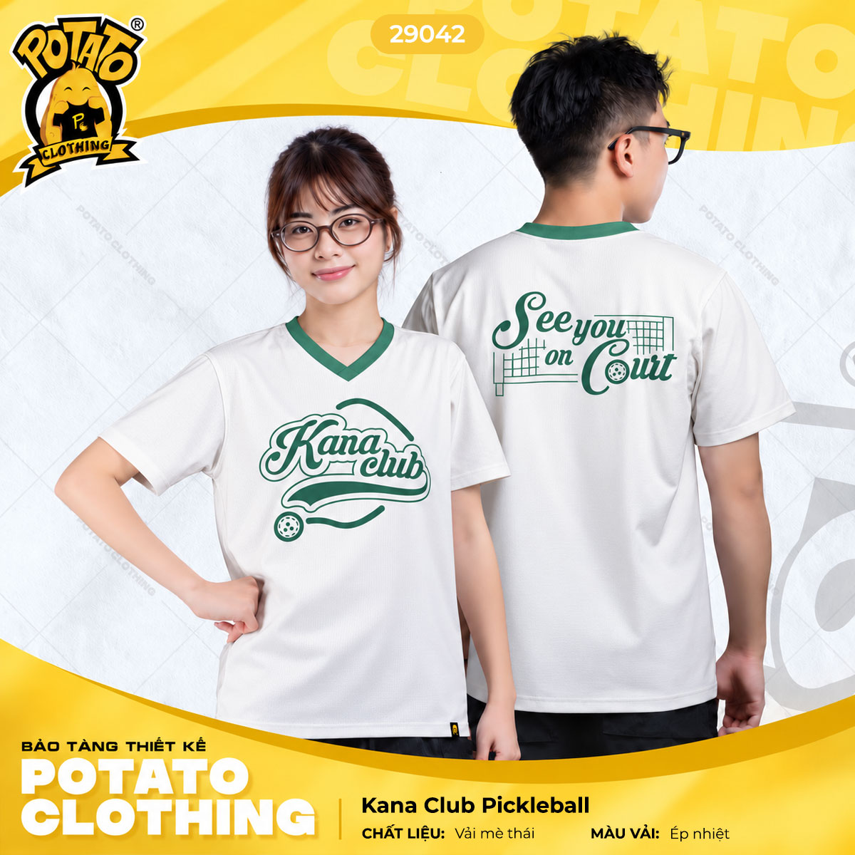 Đồng phục thể thao Kana Club Pickleball
