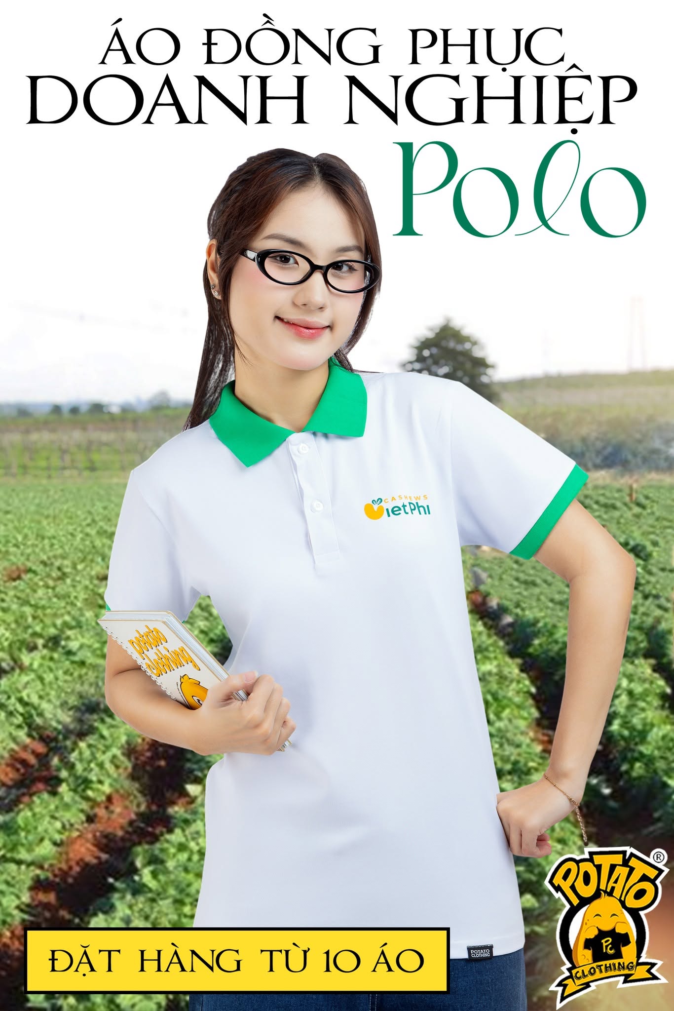Đồng phục polo Cashew Việt Phi
