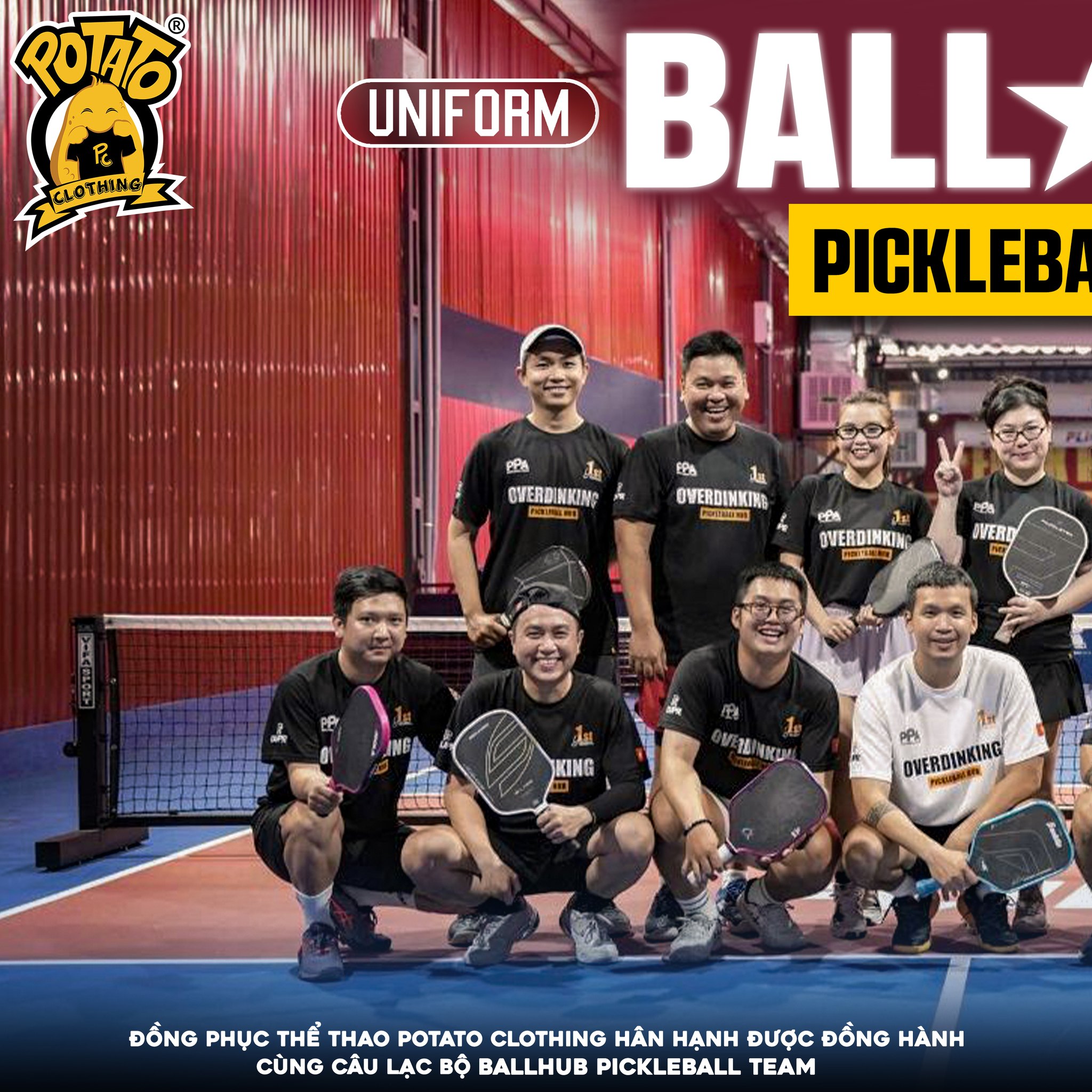 Đồng Phục Pickleball OVERDINKING Pickleball Hub