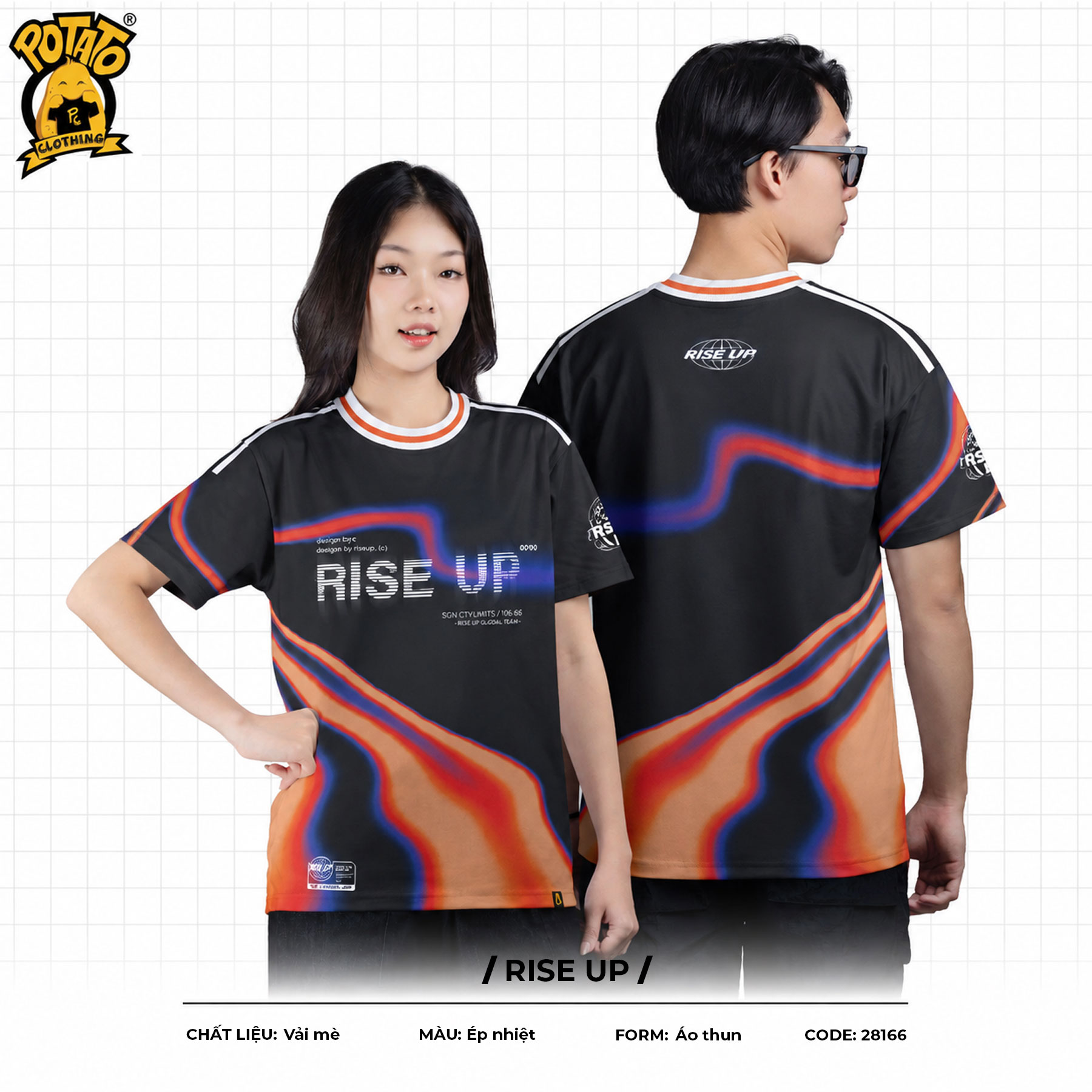Đồng phục áo thun RISE UP