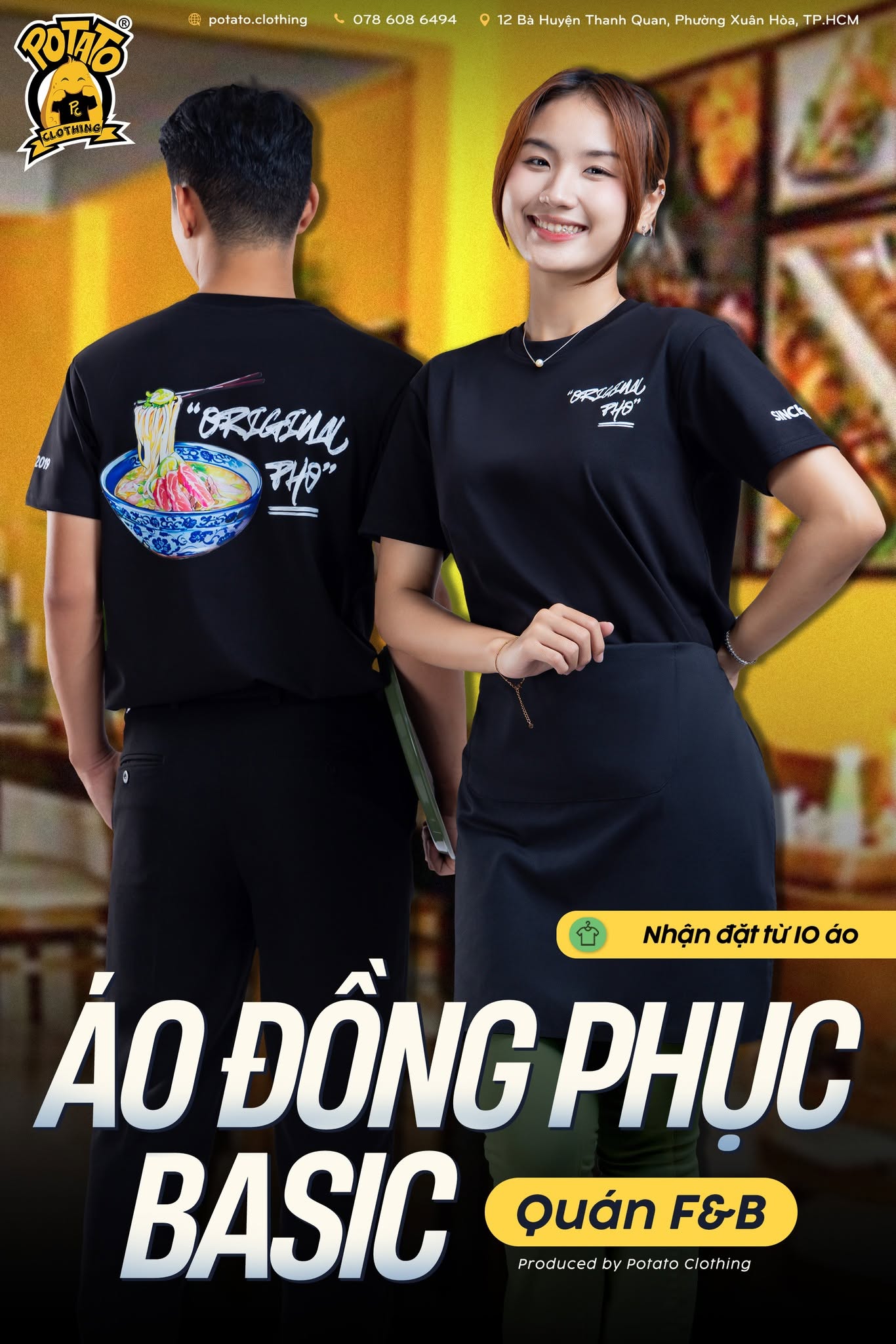 Đồng phục áo thun Original Pho