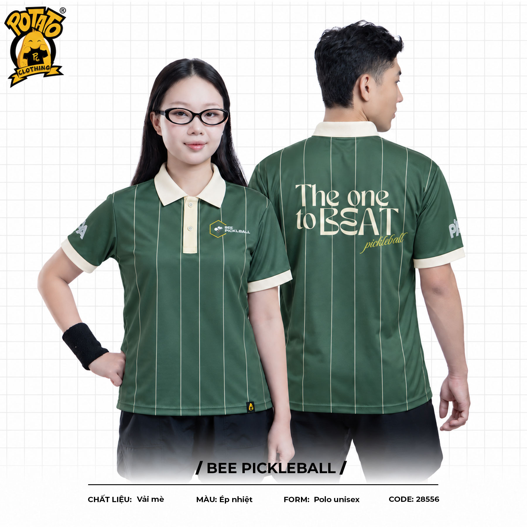 Đồng phục polo Bee Pickleball