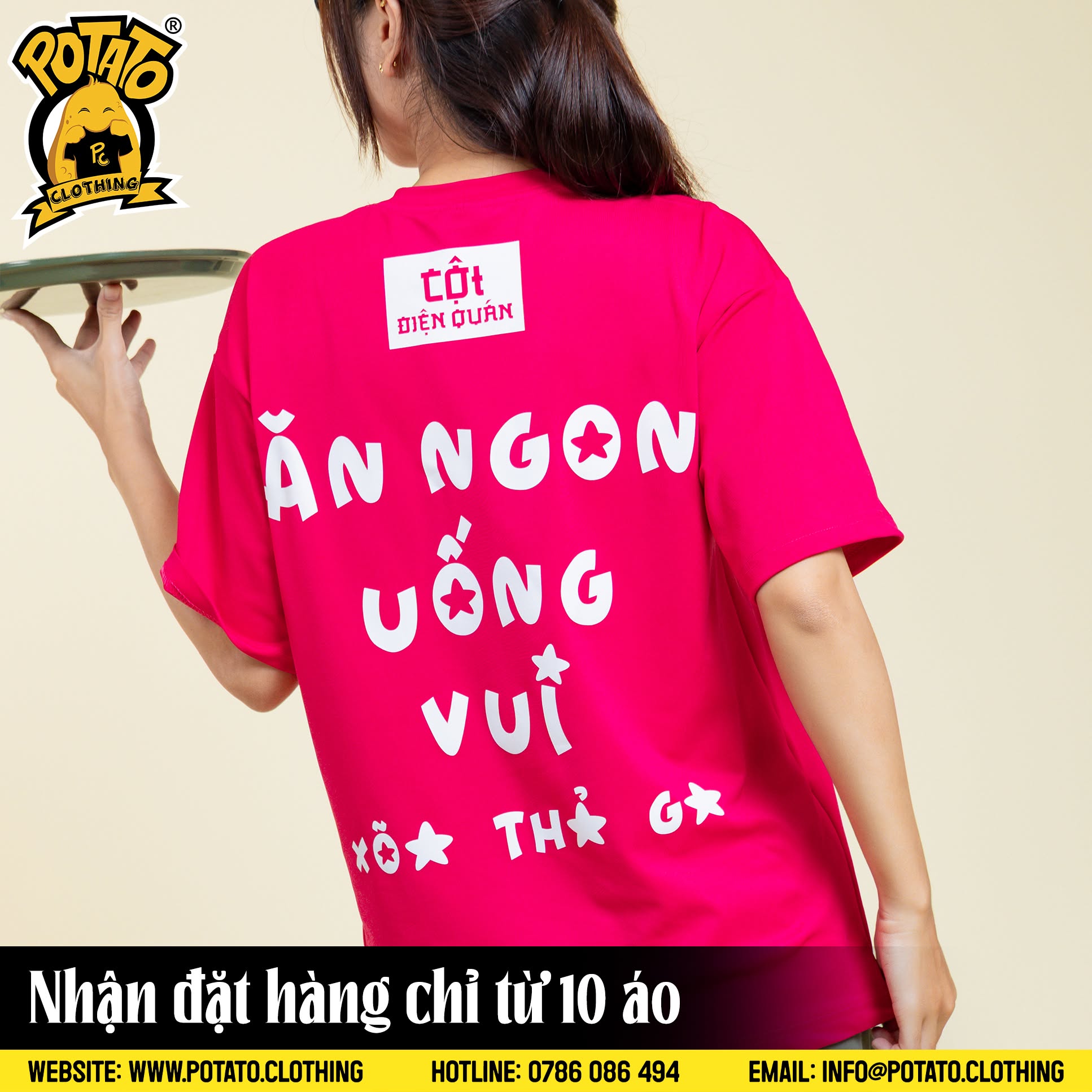 Đồng phục áo thun Cột Điện Quán