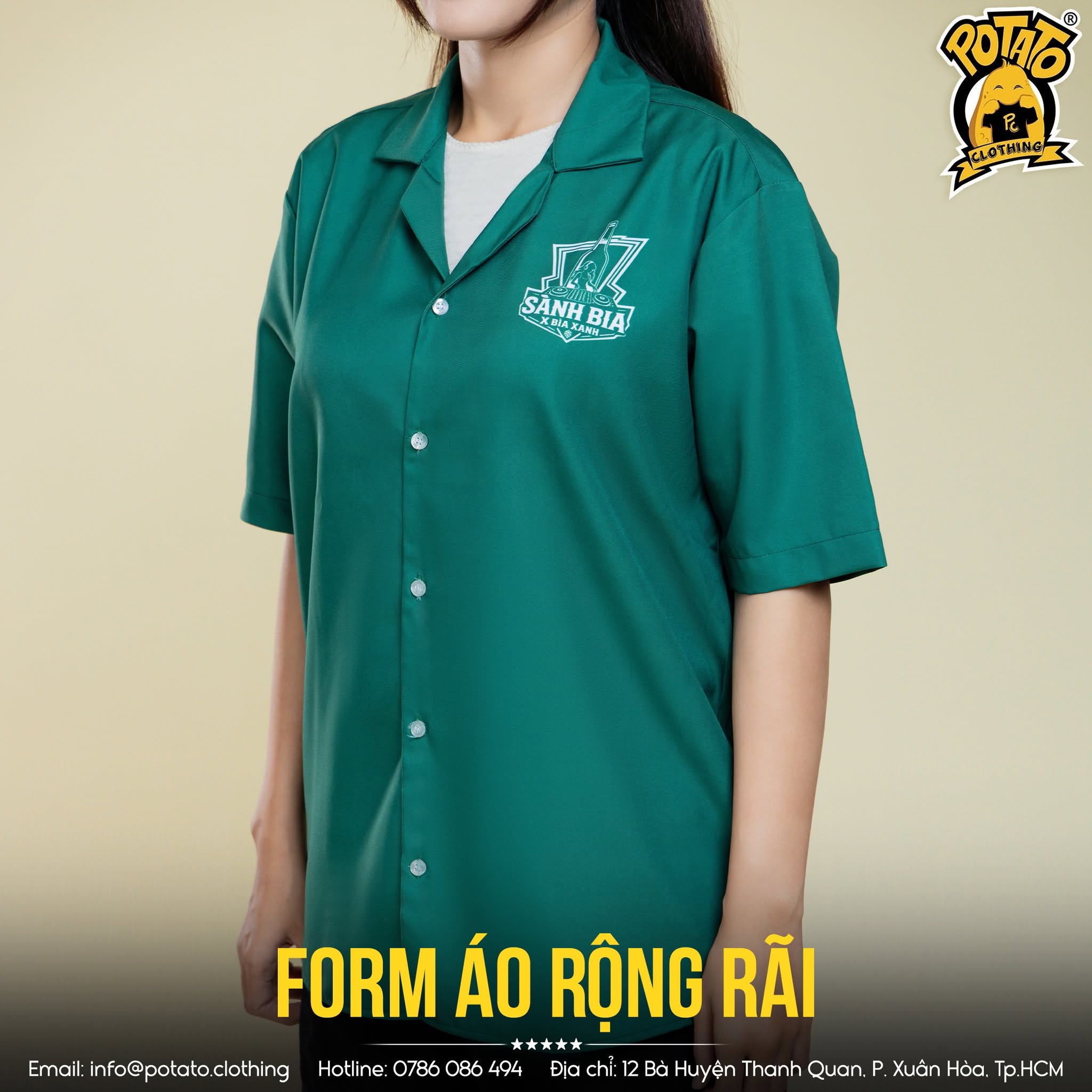 Đồng phục sơ mi Sảnh Bia