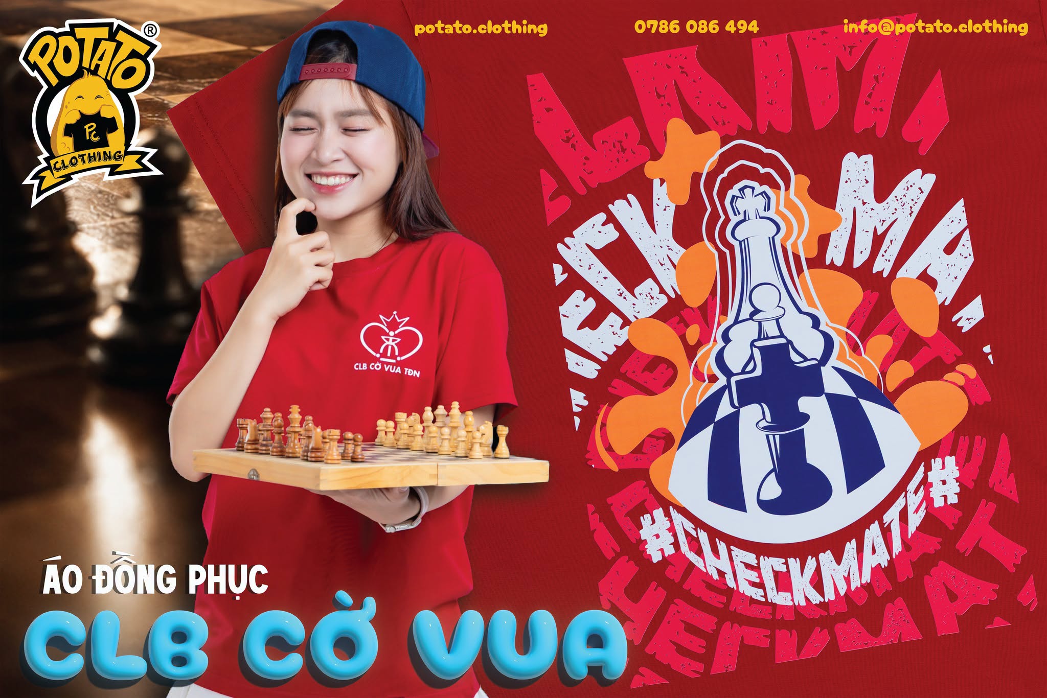 Đồng phục áo thun CLB Cờ Vua - Trần Đại Nghĩa