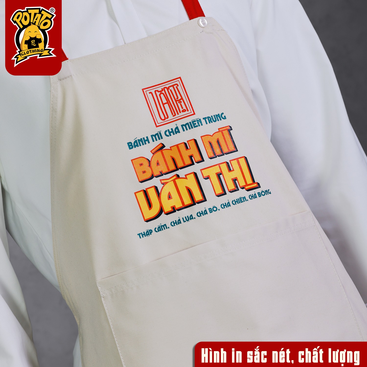 Tạp dề Bánh mì Văn Thị