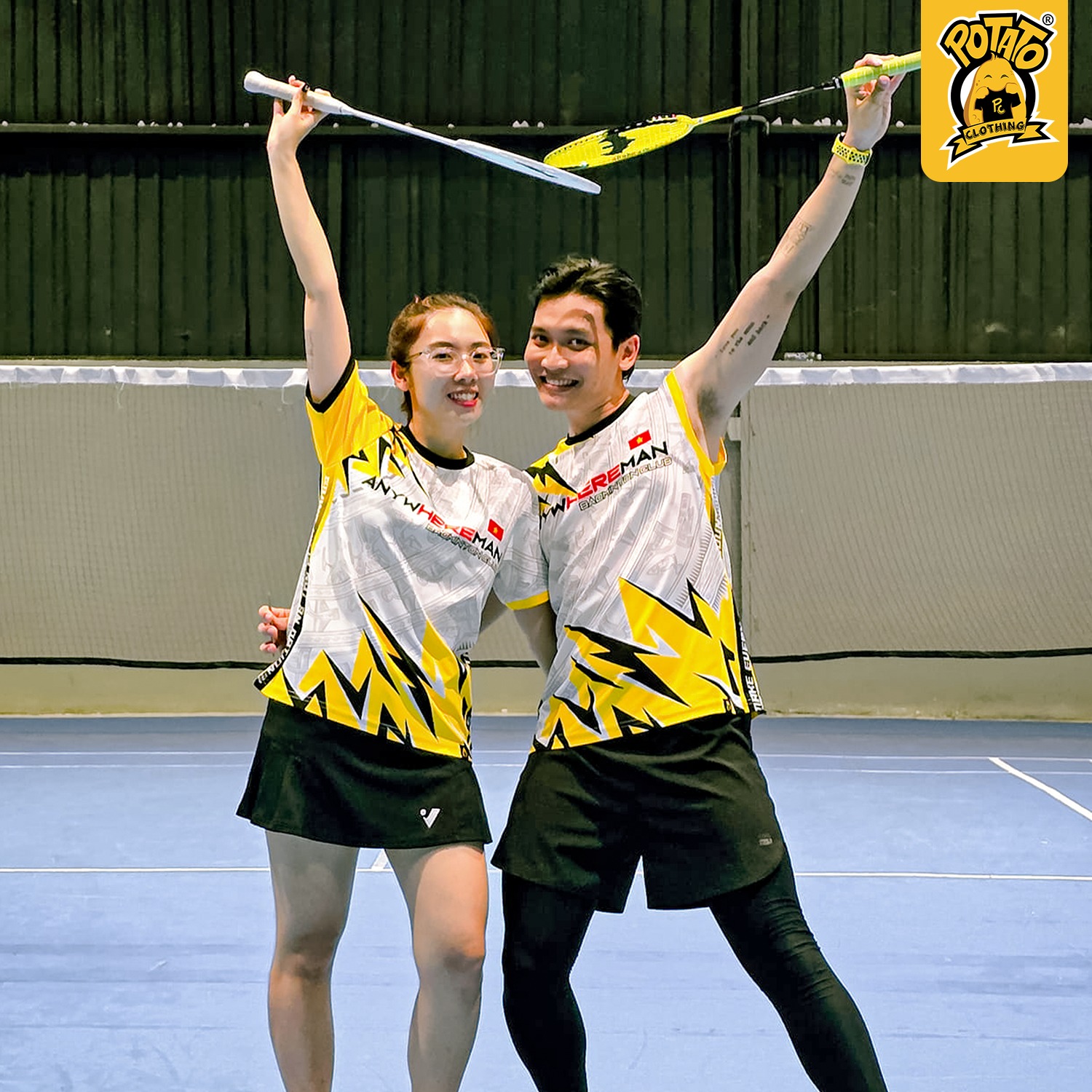 Anywhere Man Badminton