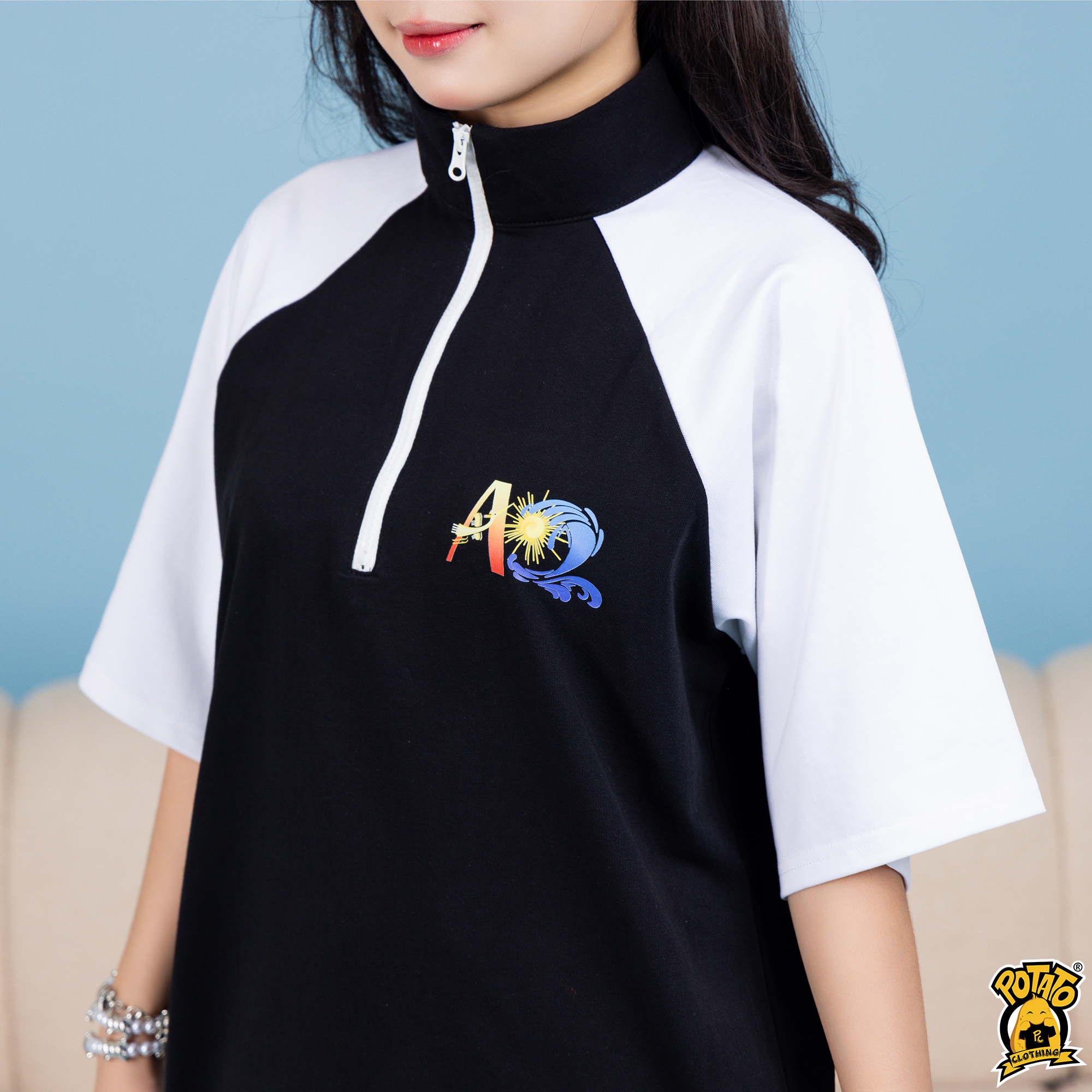 Áo lớp zippy polo 12A2 - Nguyễn Hữu Cầu