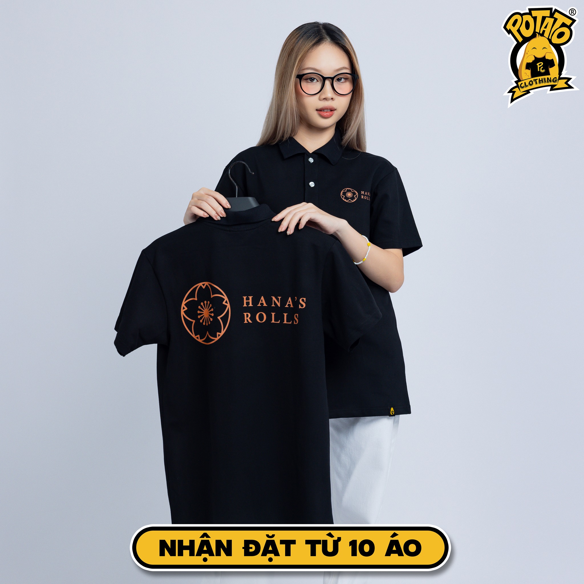 Đồng phục polo Hana's Roll's