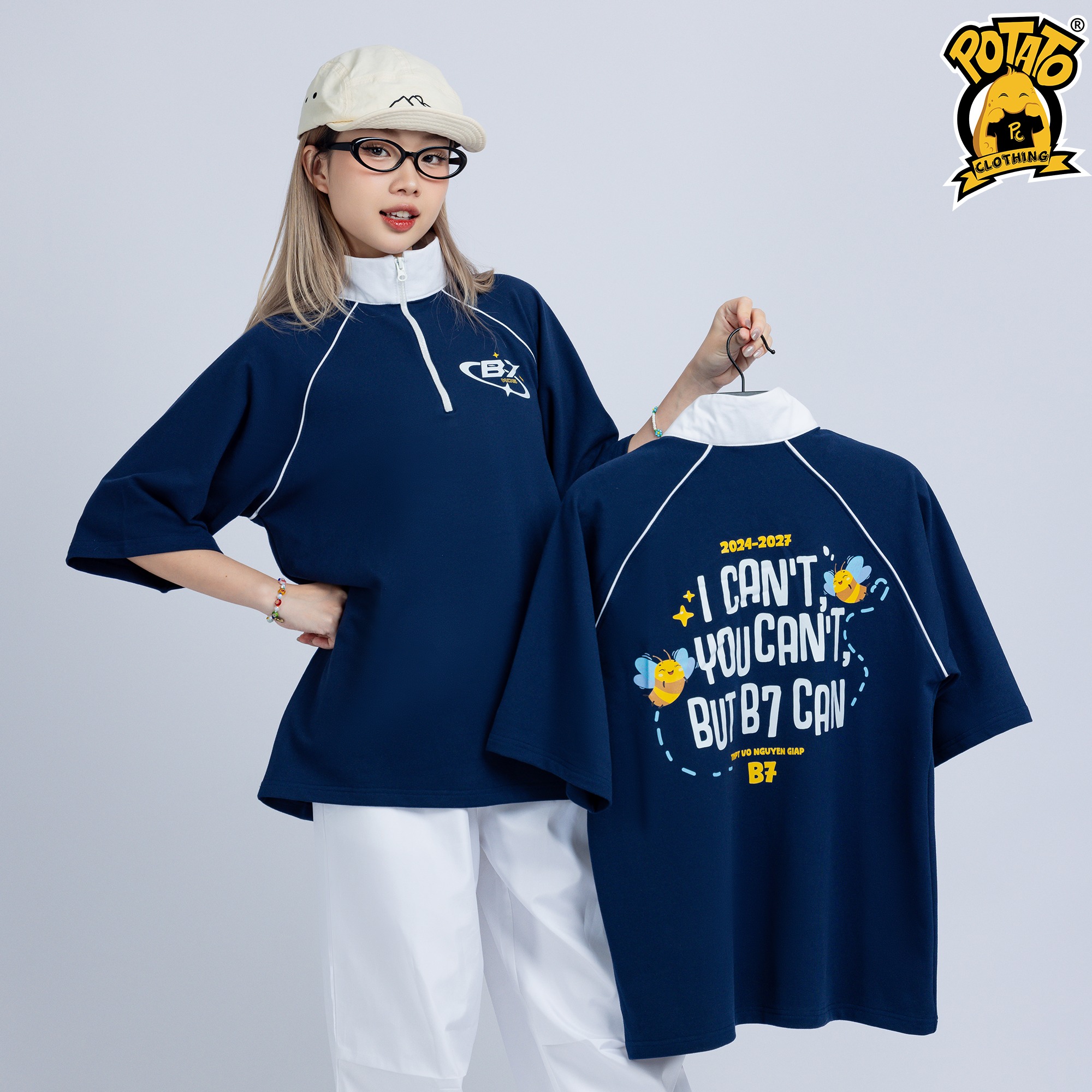 Áo lớp zippy polo 10B7 - Võ Nguyên Giáp