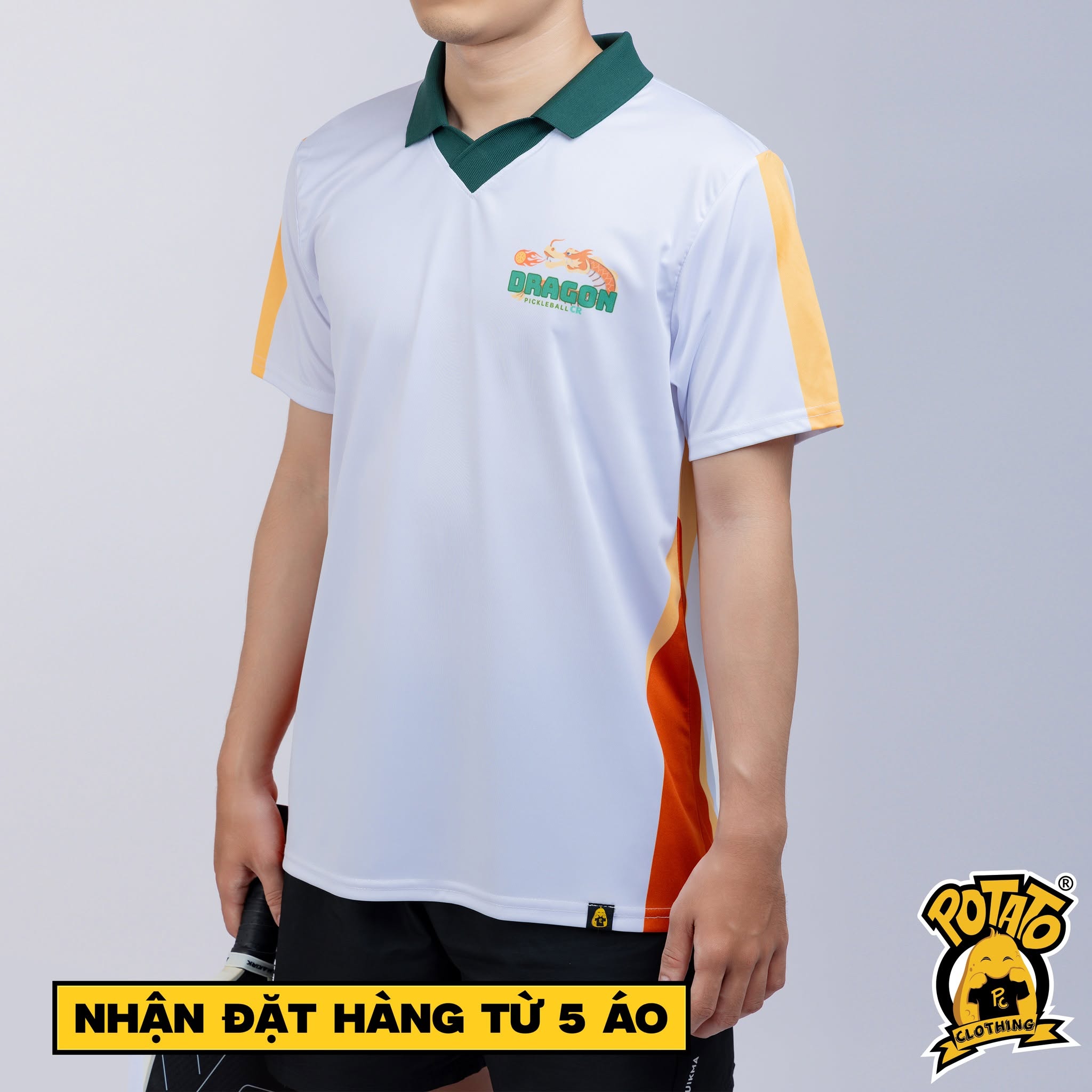 Đồng phục polo Pickleball CR Dragon