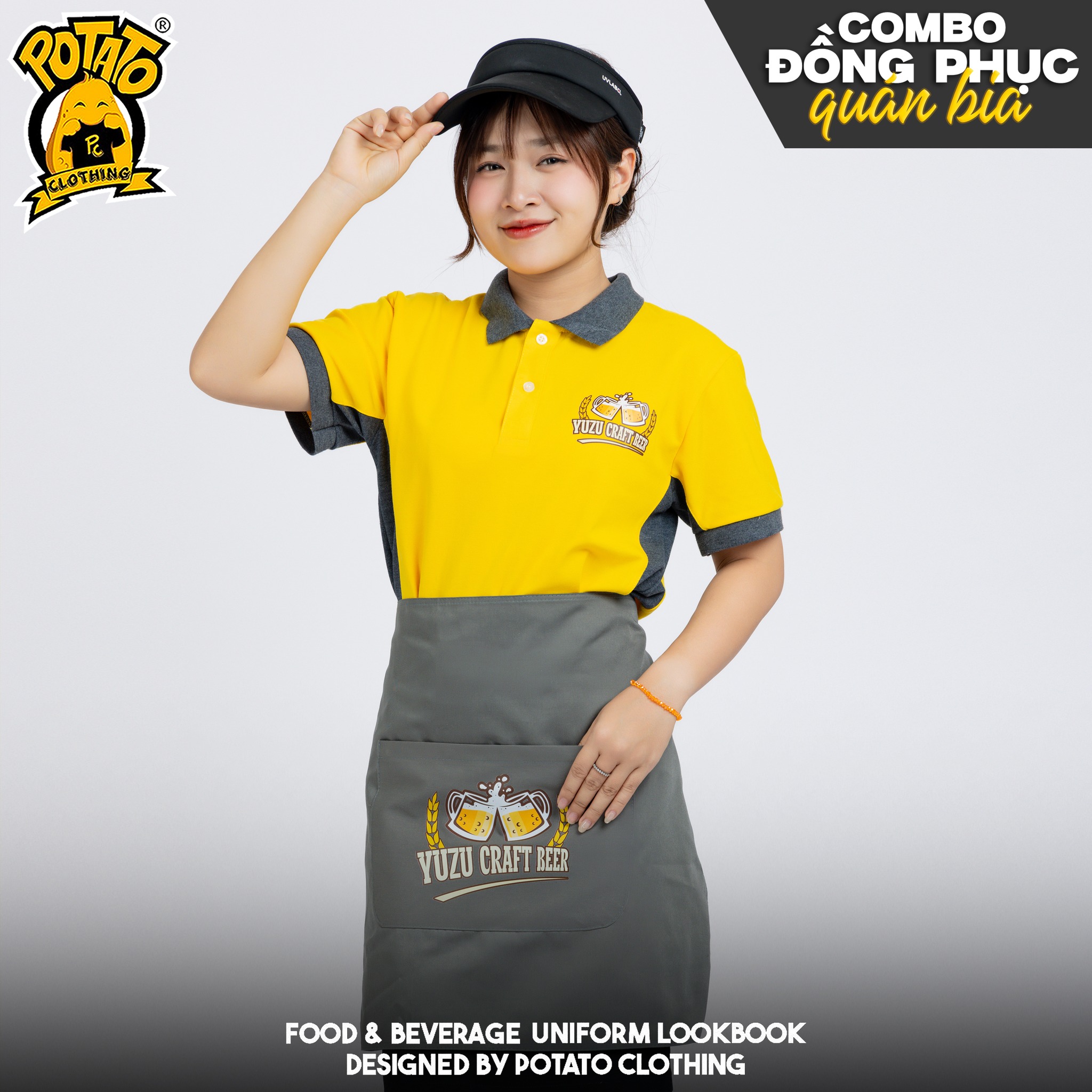 Đồng phục polo F&B Yuzu Craft Beer