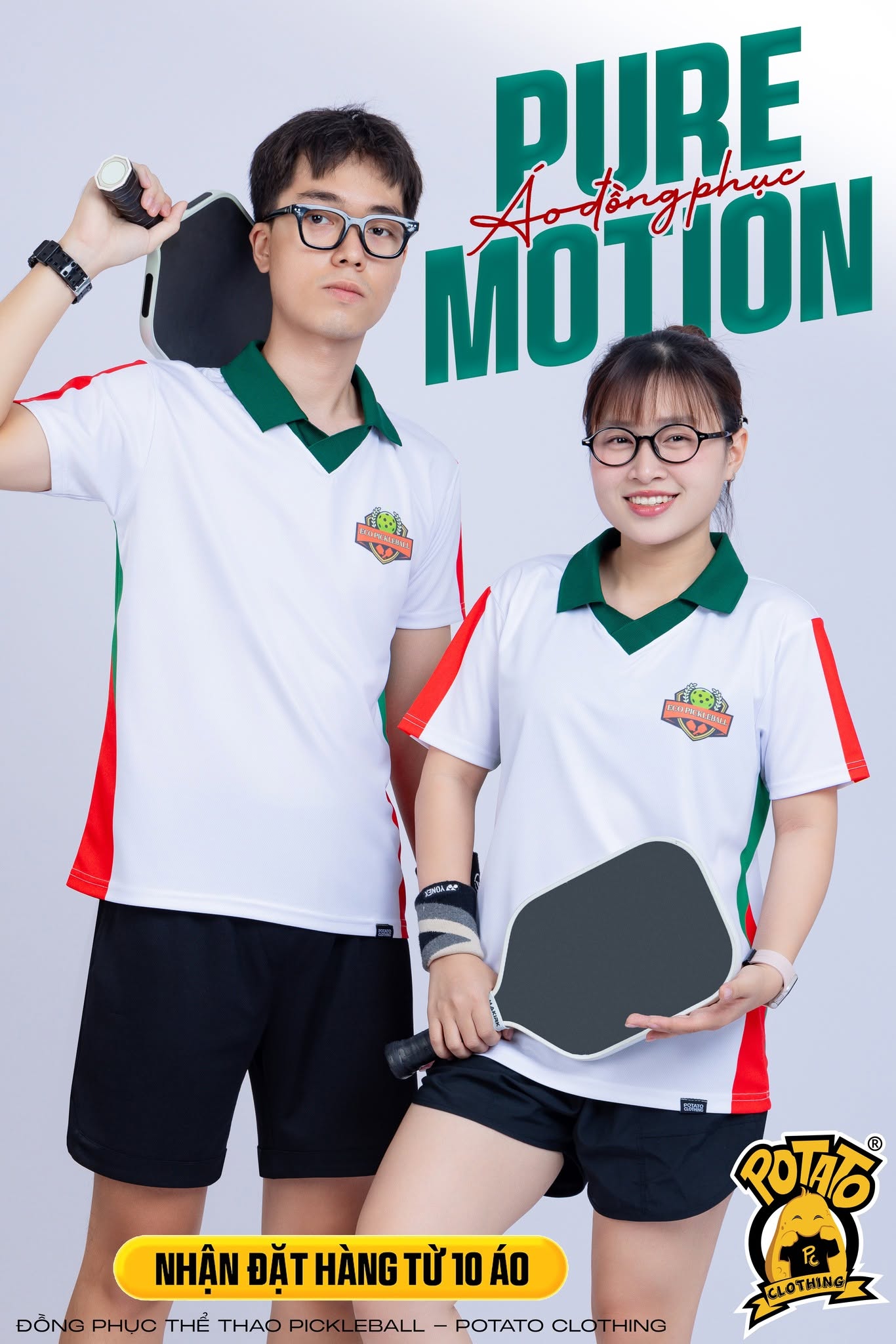 Đồng phục polo Eco Pickleball