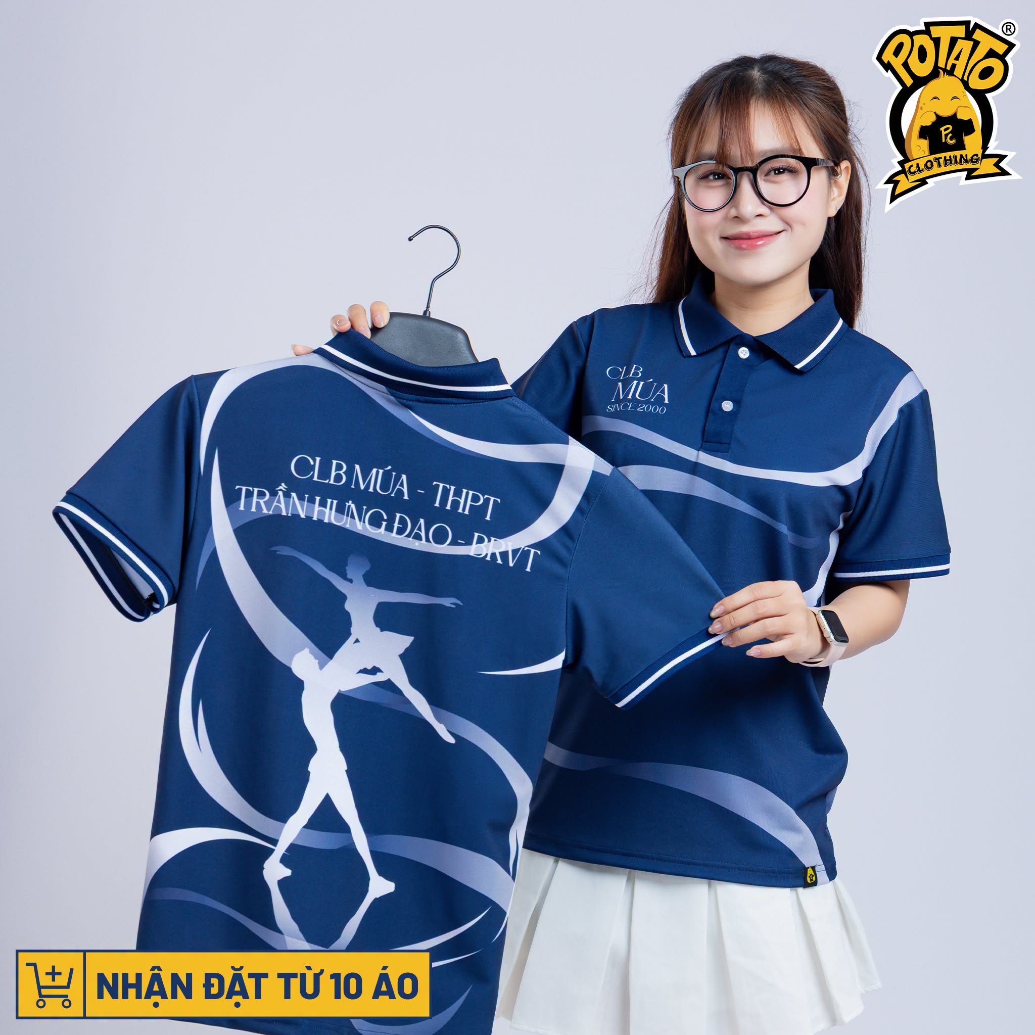 Đồng phục polo CLB Múa - Trần Hưng Đạo