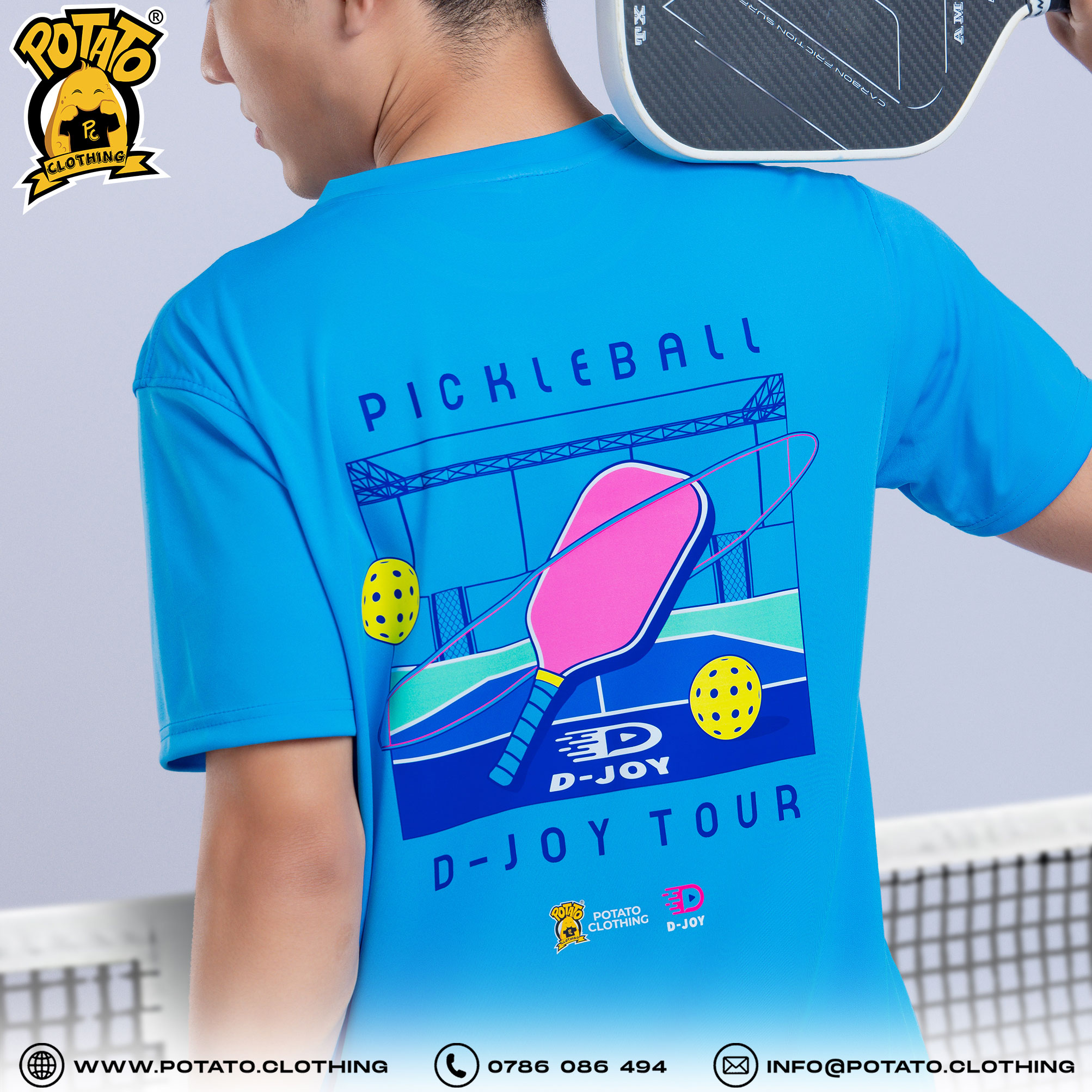 Đồng Phục Pickleball TÀI TRỢ D-JOY JUNIOR