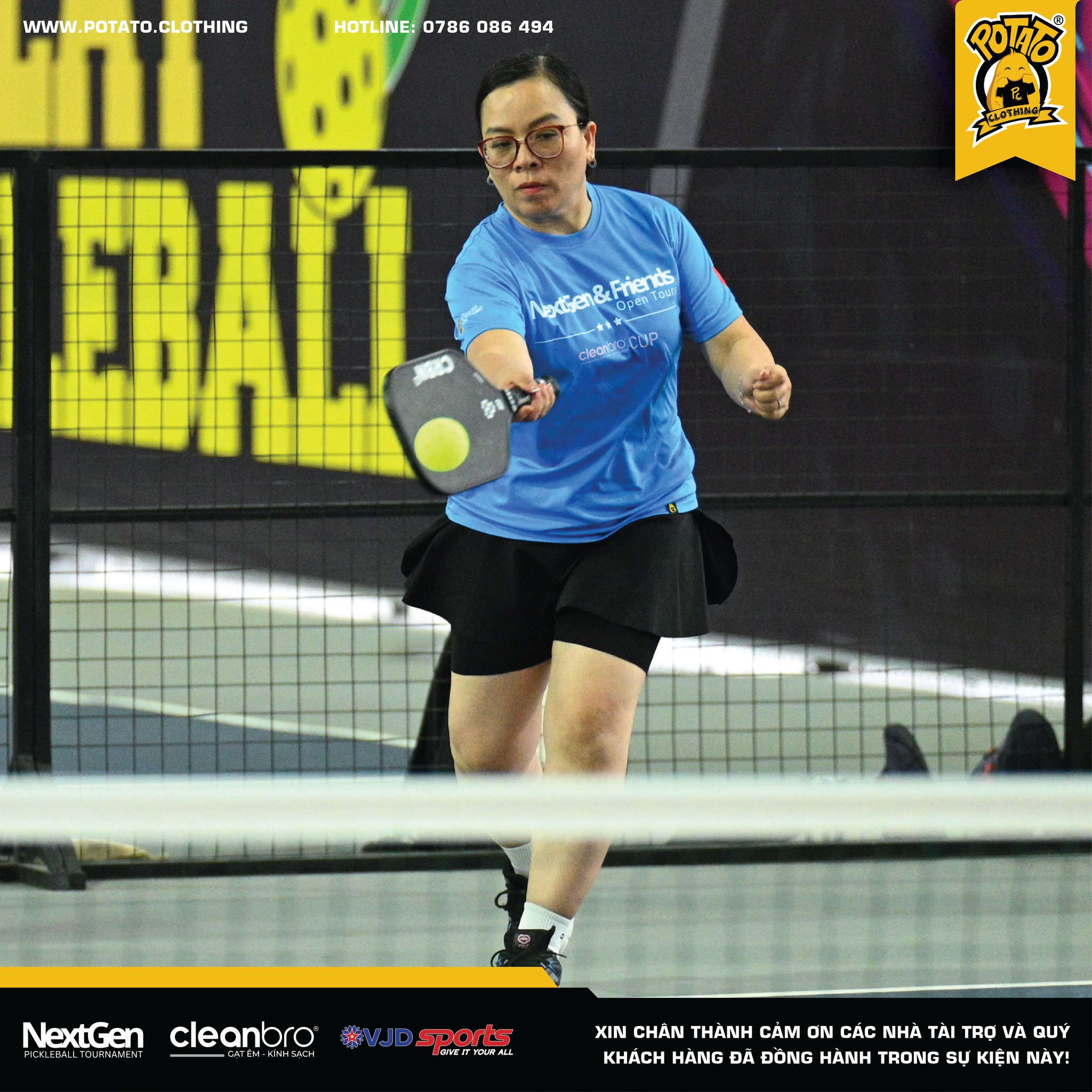 ĐỒNG PHỤC PICKLEBALL NEXTGEN X CLEANBRO CUP