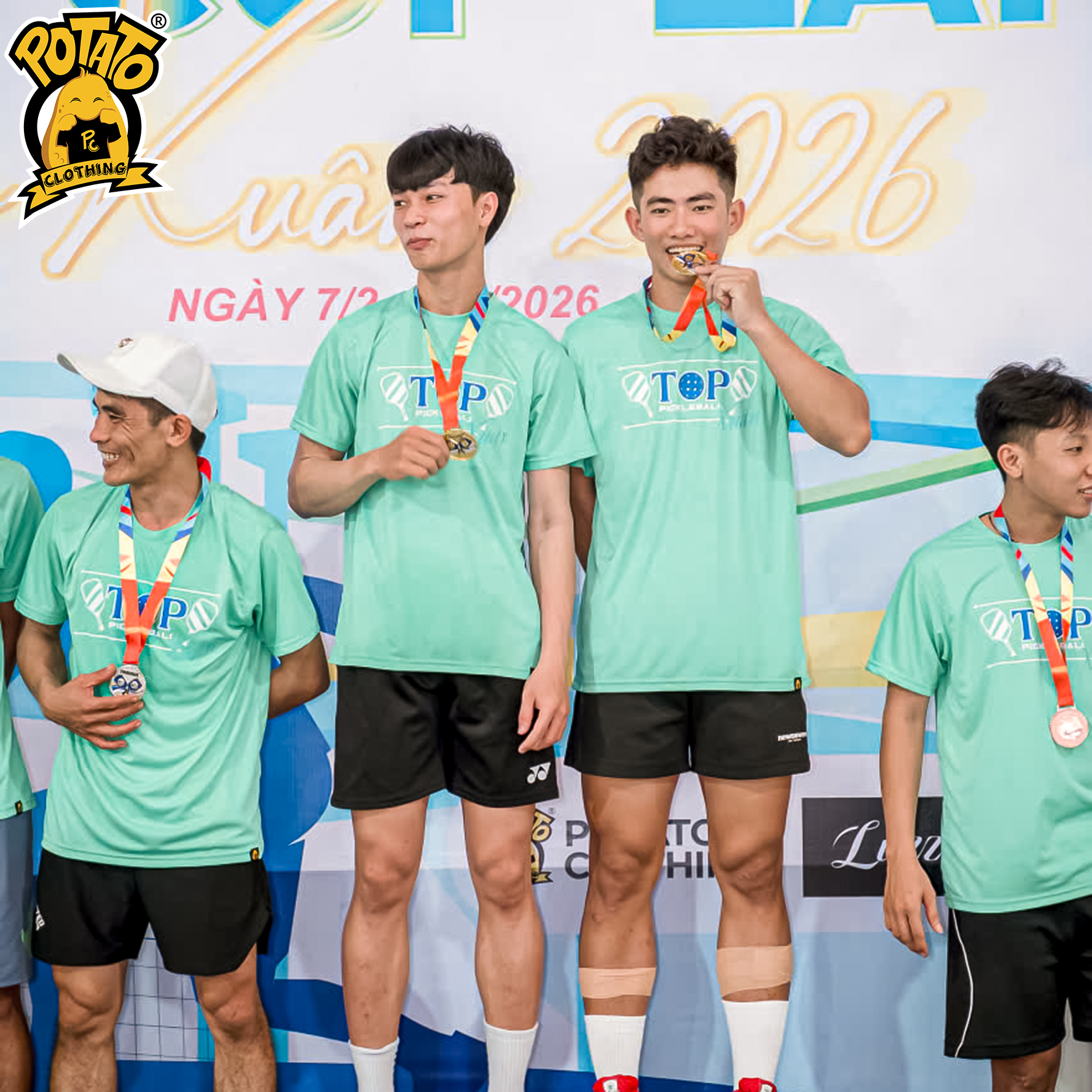 Đồng Phục Pickleball Tài Trợ Top Pickleball