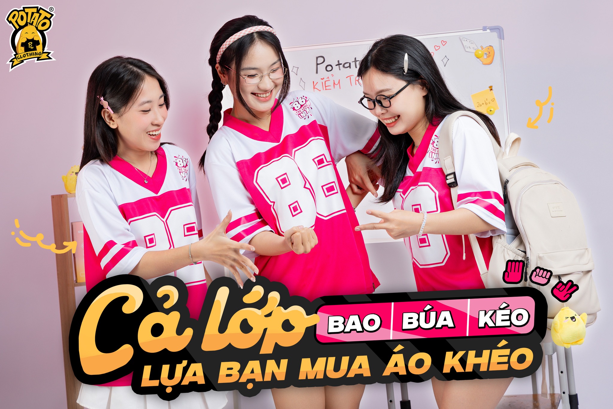 ÁO LỚP BÓNG BẦU DỤC 8.6 - VSTARSCHOOL