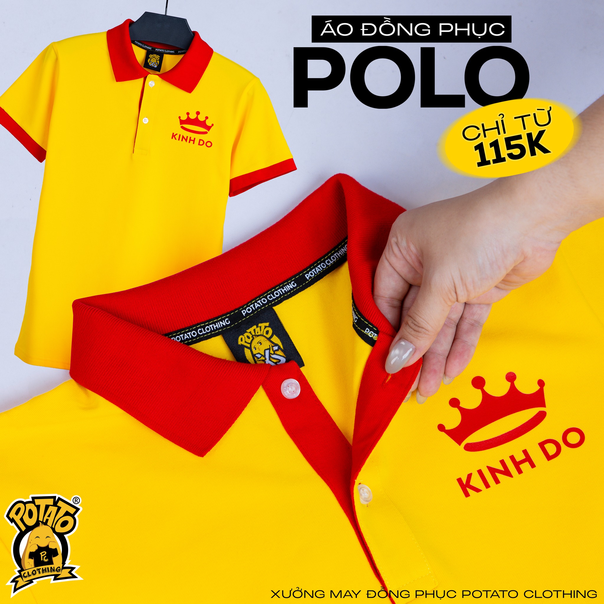 Đồng phục polo Kinh Đô