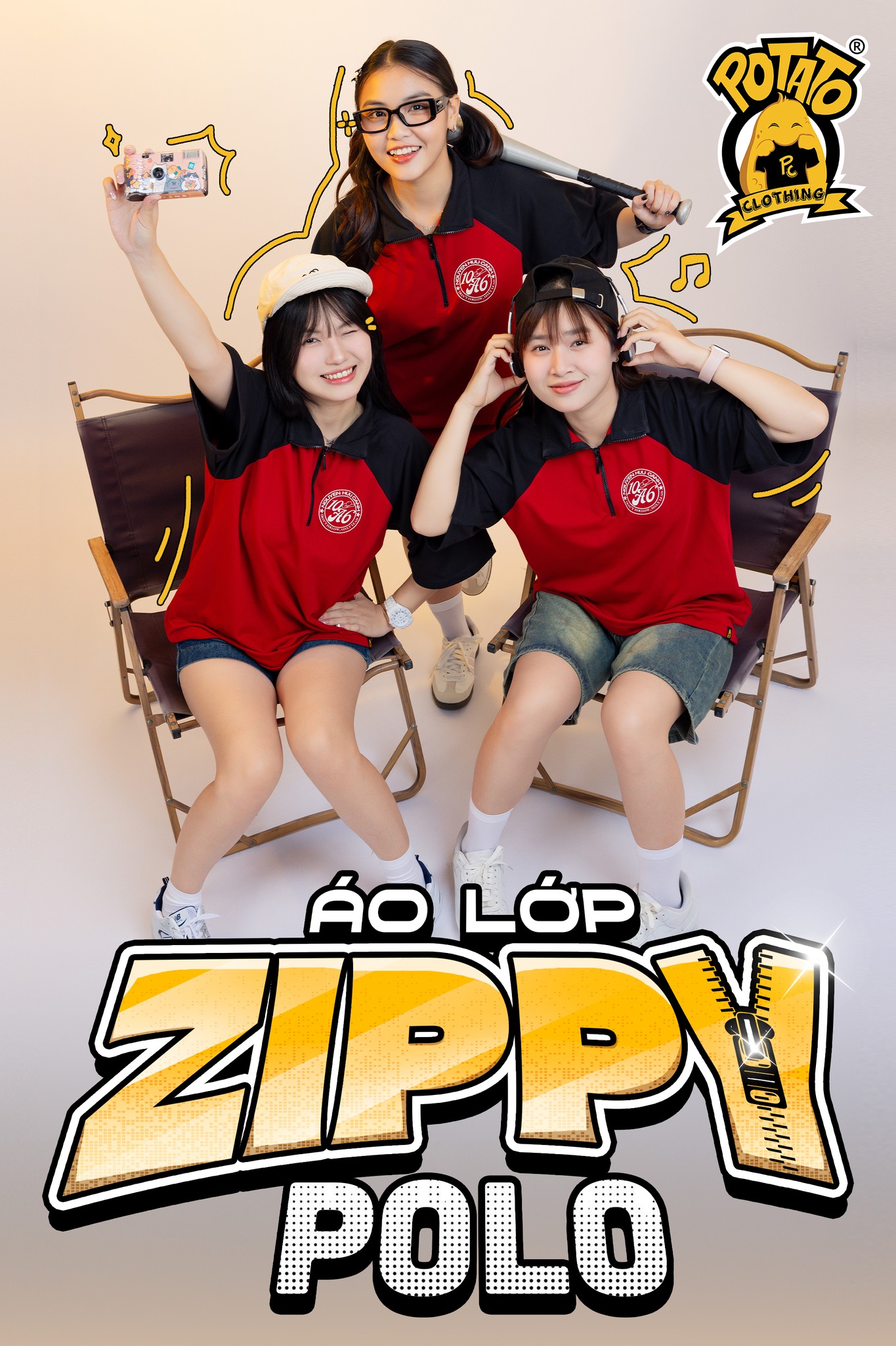 ÁO LỚP ZIPPY POLO 10A6 - NGUYỄN HỮU CẢNH