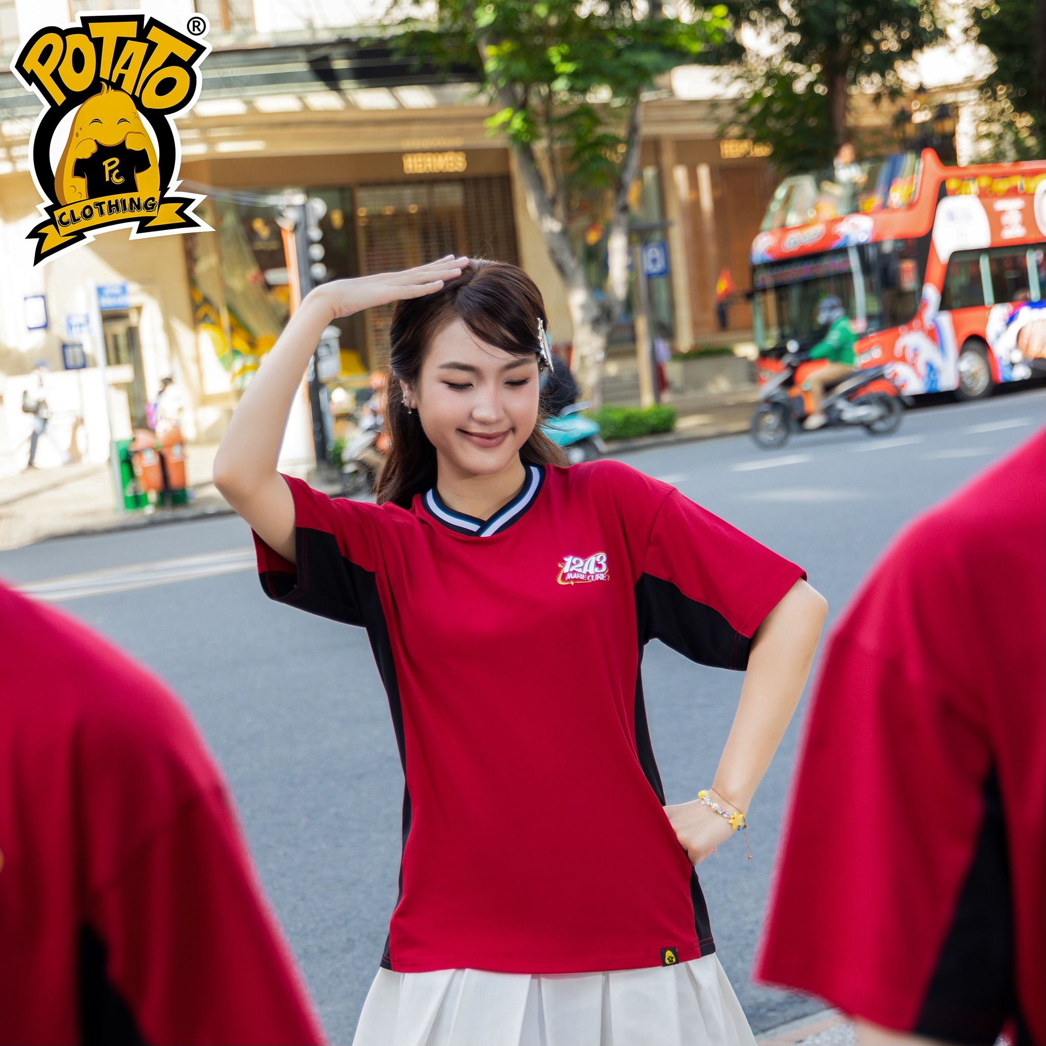 BST ÁO LỚP COOLINE ĐỎ