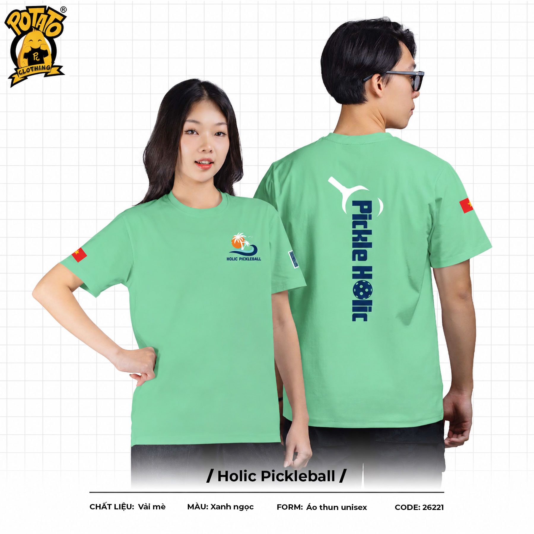 Đồng Phục Pickleball Holic Pickleball