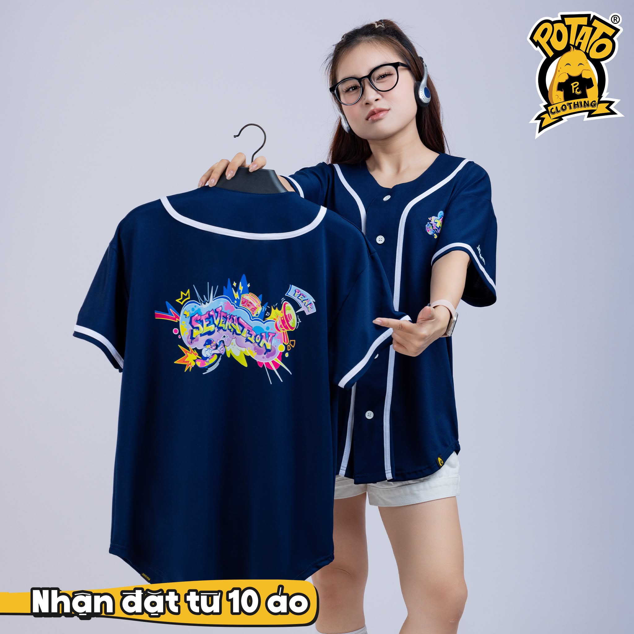 Áo lớp bóng chày 11A7 - Nguyễn Thị Minh Khai