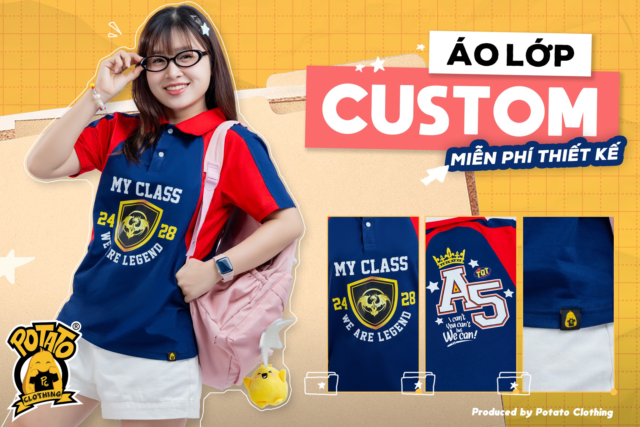 ÁO LỚP POLO 7A5 - TRẦN QUỐC TOẢN