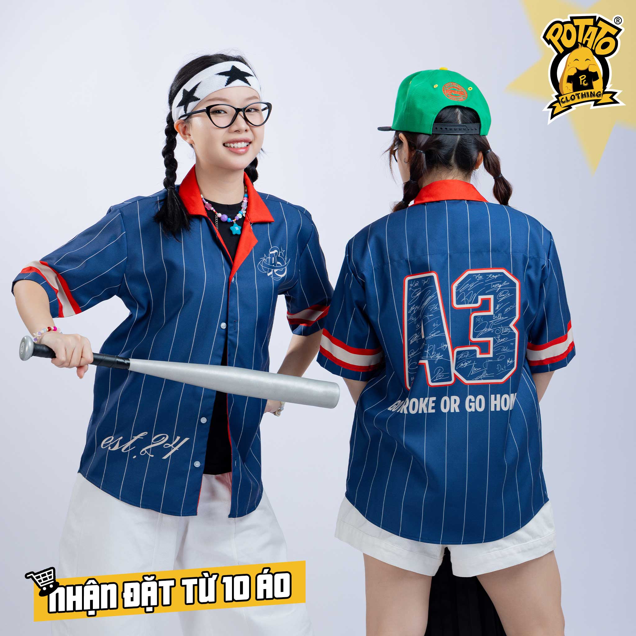 ÁO LỚP SƠ MI DJ AMG