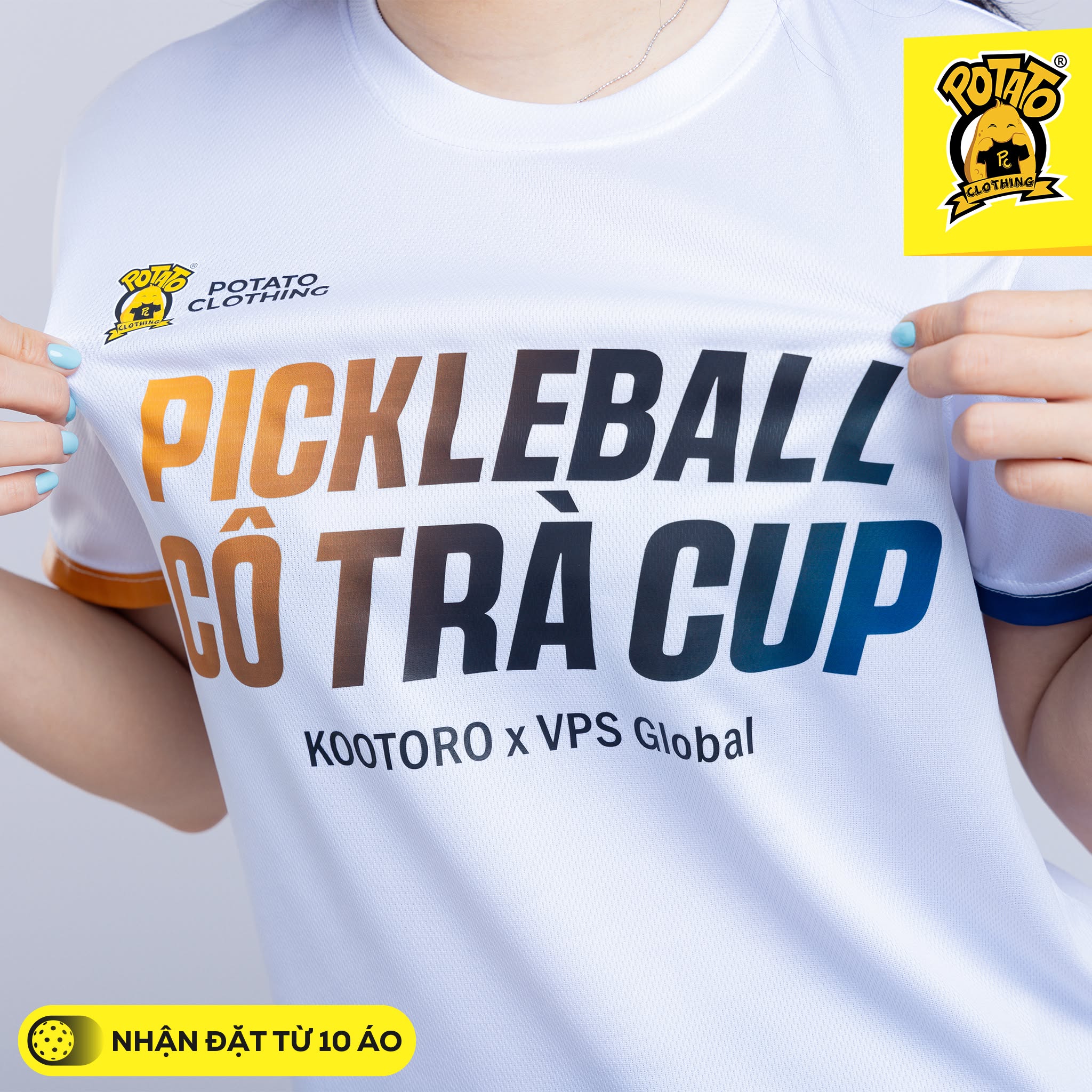 Đồng phục áo thun KOOTORO x Cô Trà Pickleball