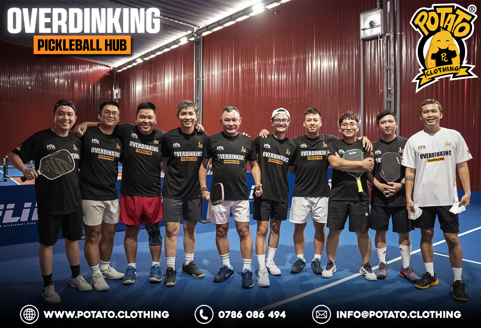 Đồng Phục Pickleball OVERDINKING Pickleball Hub