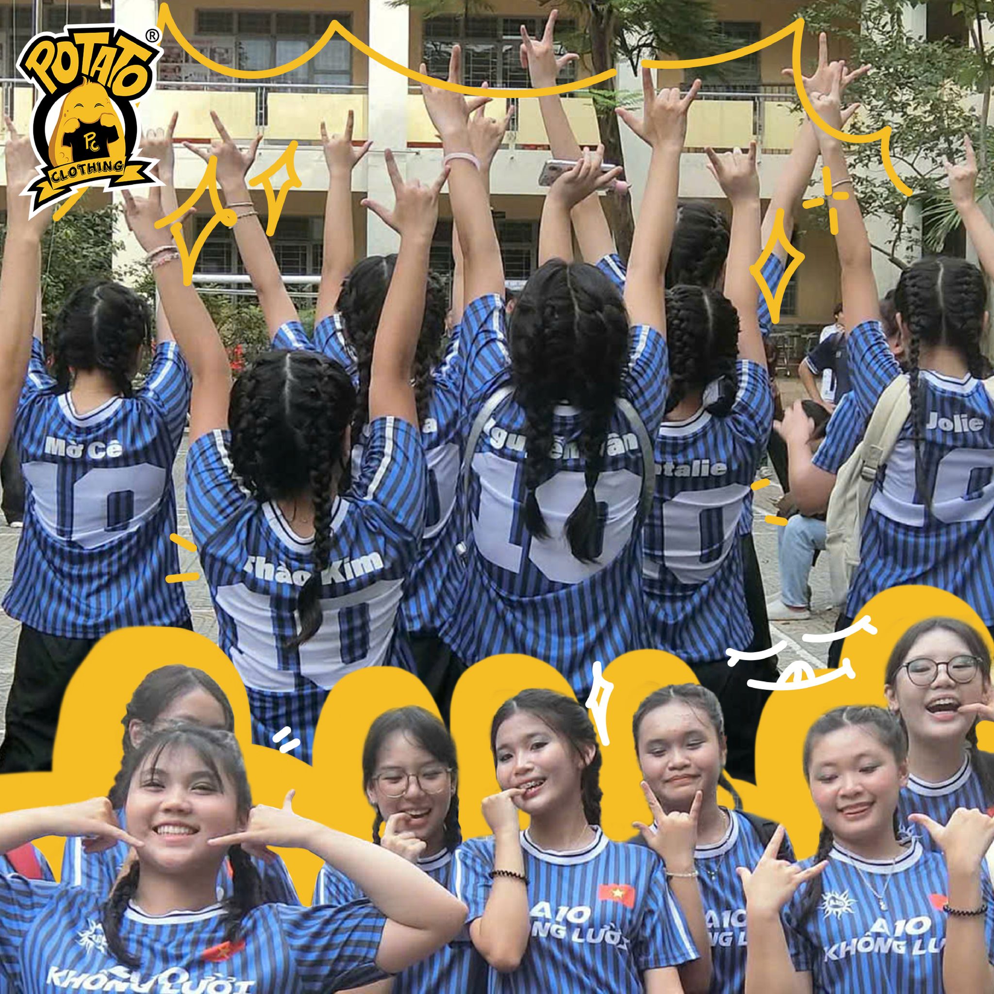 ÁO LỚP 10A10 - LÊ THÁNH TÔN