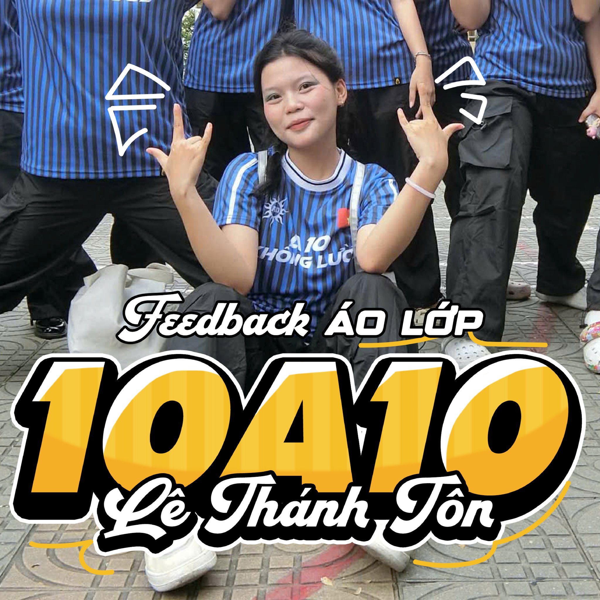 ÁO LỚP 10A10 - LÊ THÁNH TÔN