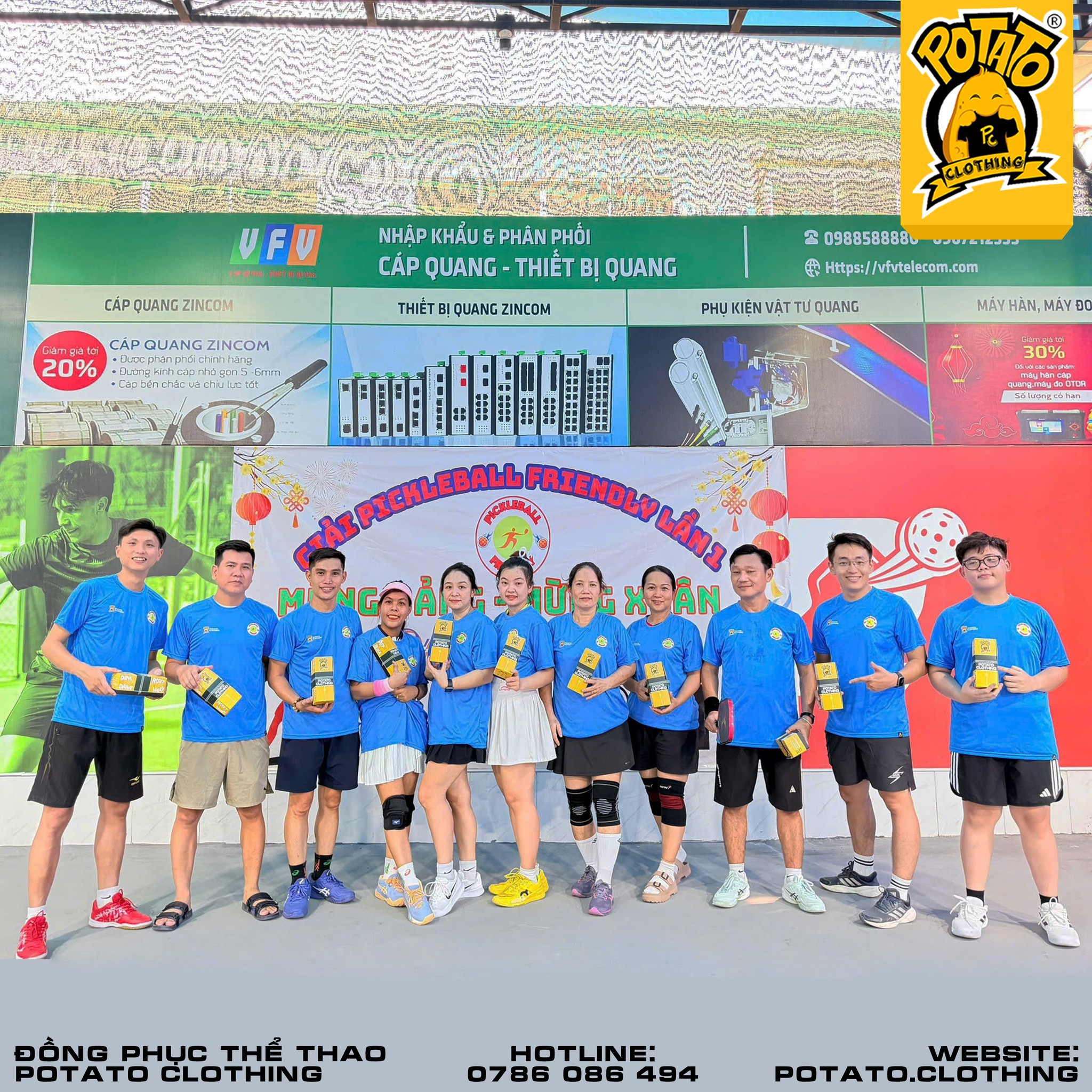 Đồng Phục Pickleball Văn Thánh Club