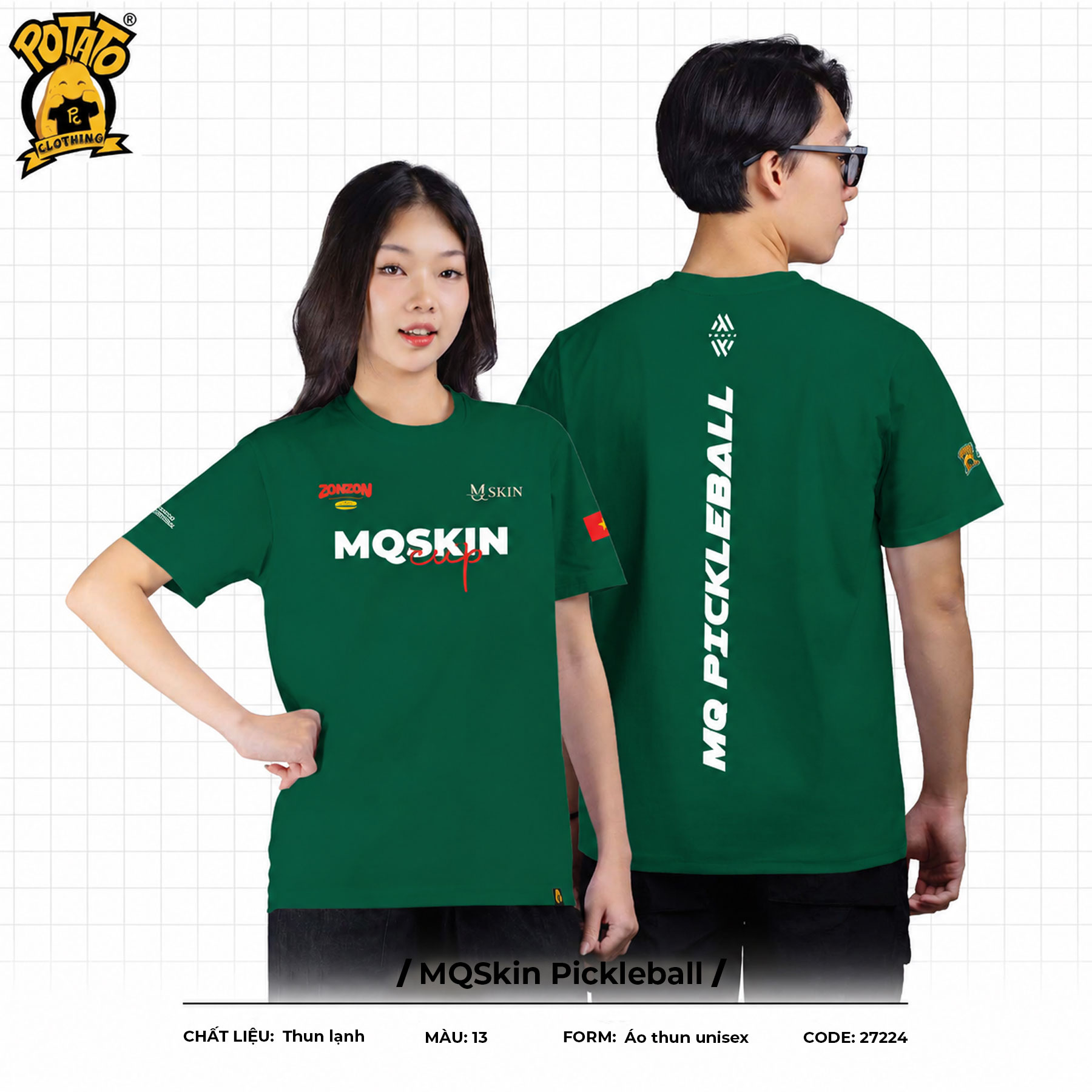 Đồng Phục Pickleball MQSkin Pickleball