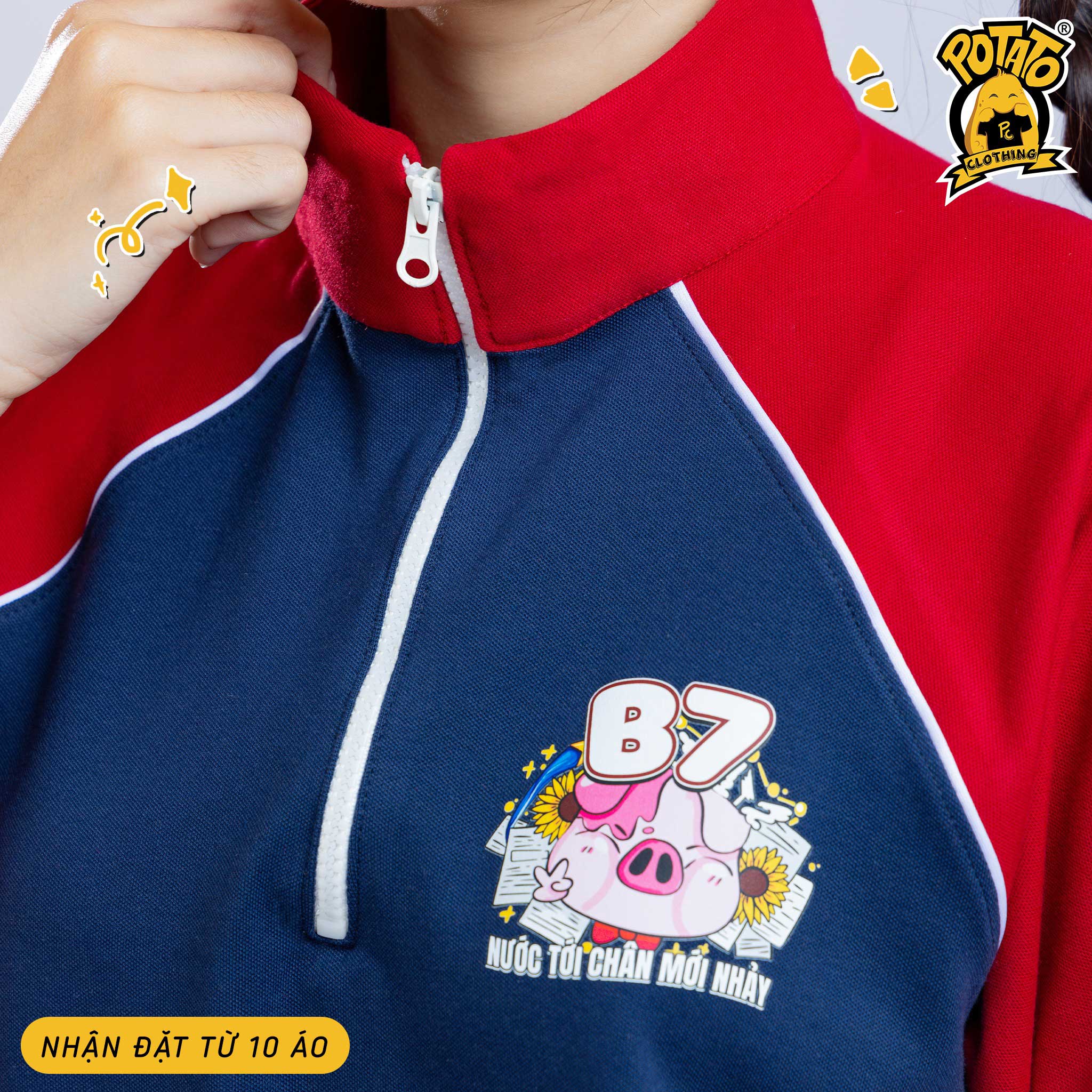 ÁO LỚP ZIPPY POLO 12B7 - PHAN NGỌC HIỂN