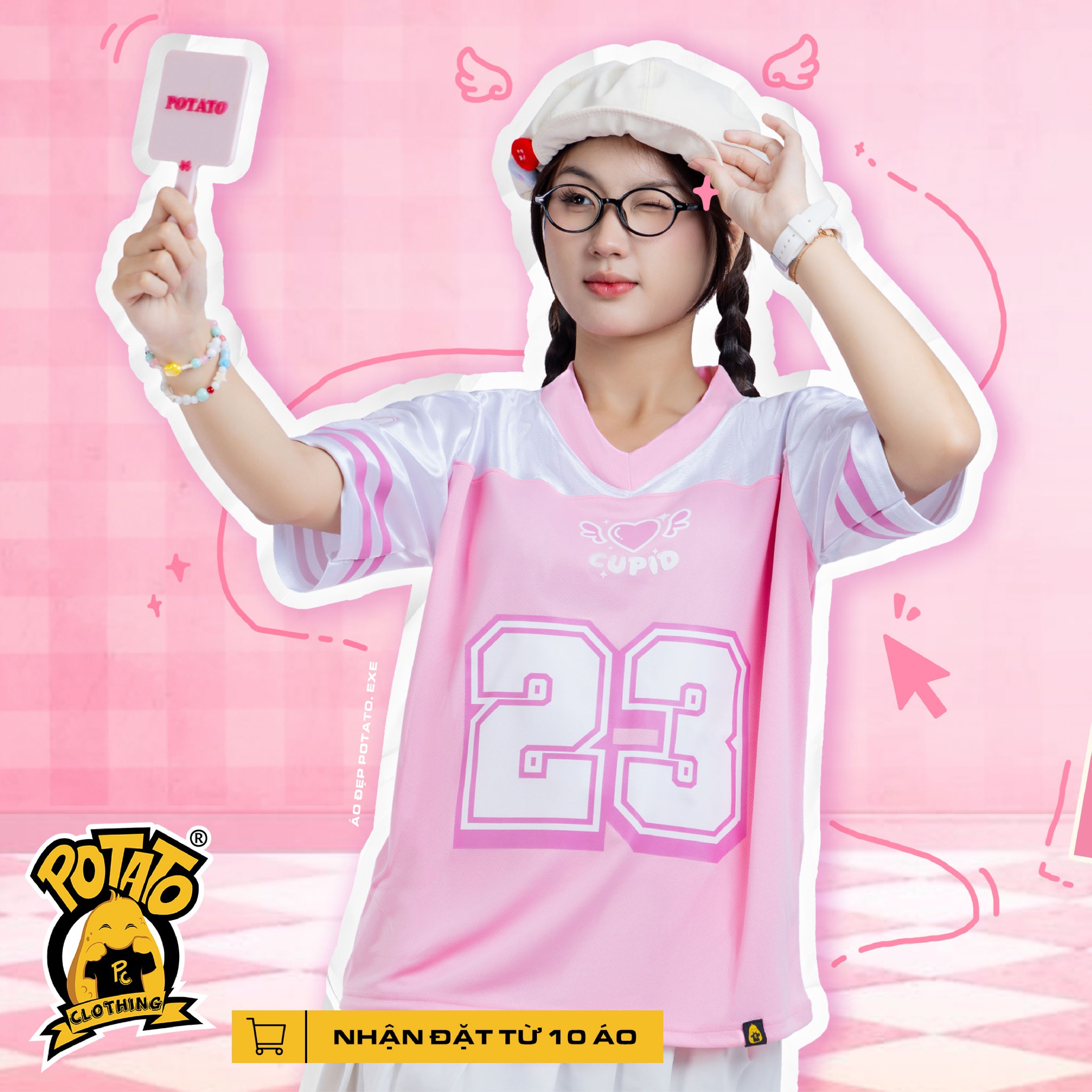 ÁO LỚP BÓNG BẦU DỤC ÁO NHÓM CHỊ ANNIE