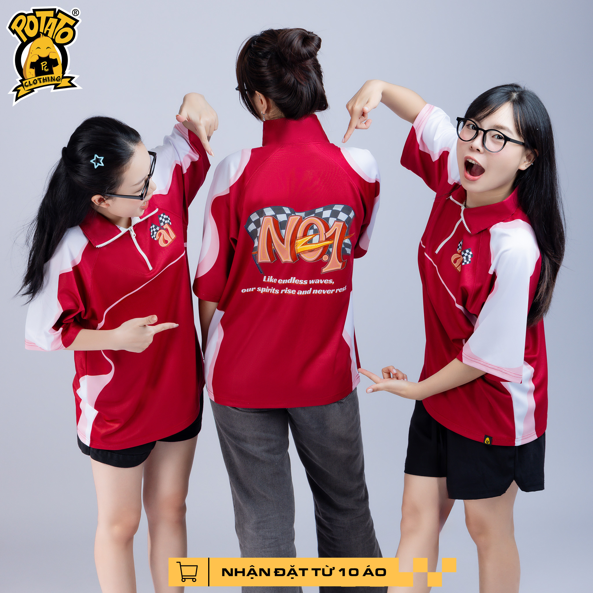 ÁO LỚP POLO ZIPPY CREW 9A1 - LÊ QUÝ ĐÔN