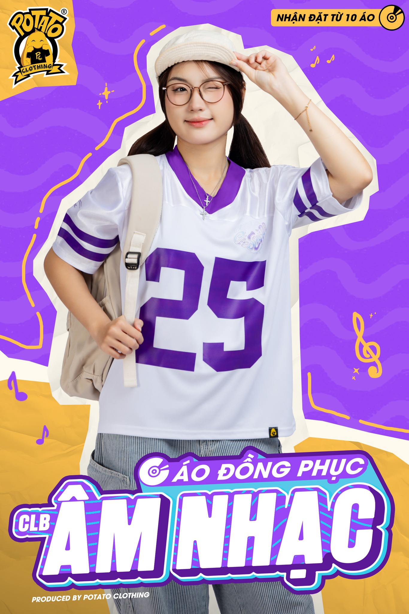 ÁO LỚP BÓNG BẦU DỤC CLB ÂM NHẠC CRESCENDO