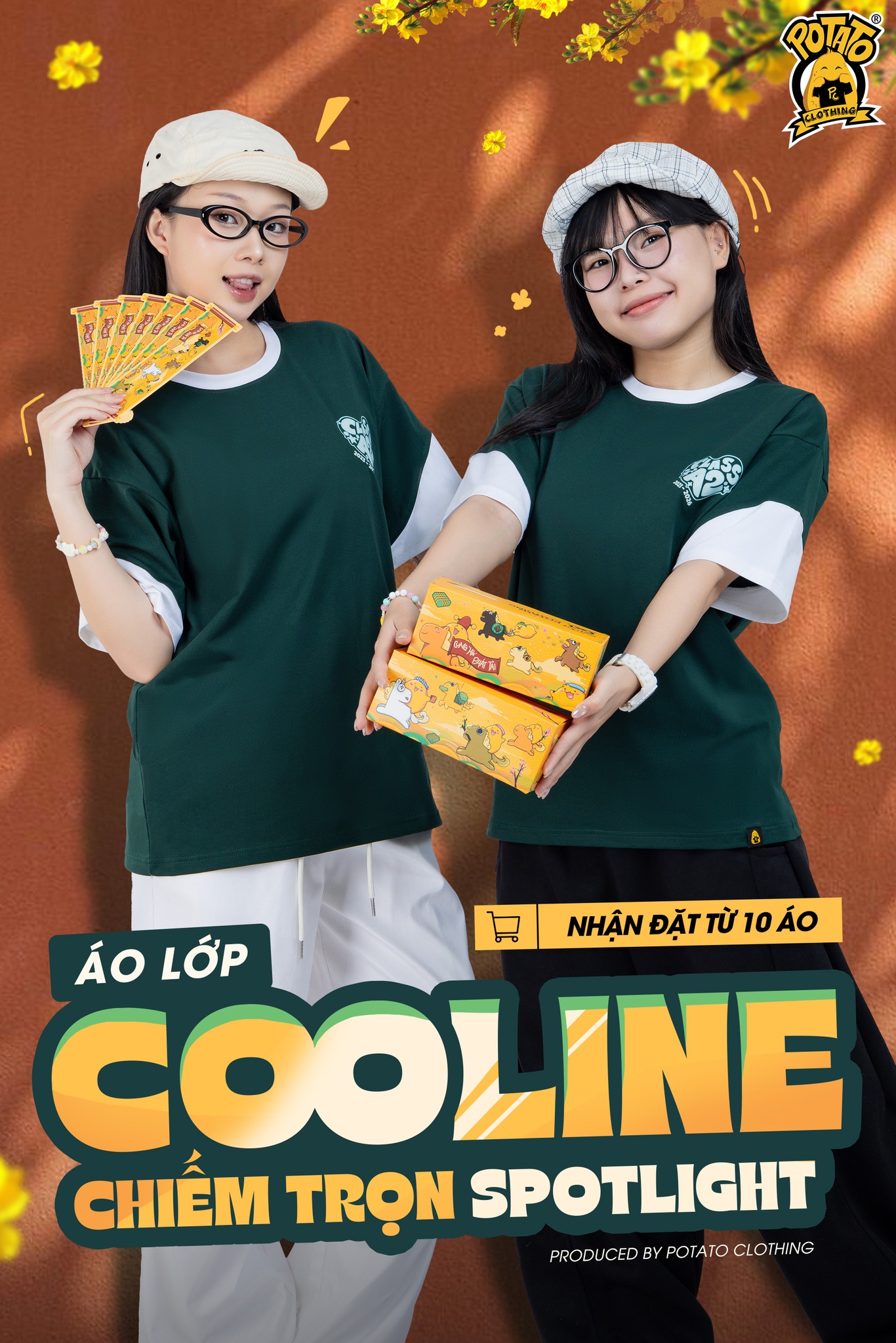 ÁO LỚP COOLINE 12A2 - TÂN TÚC