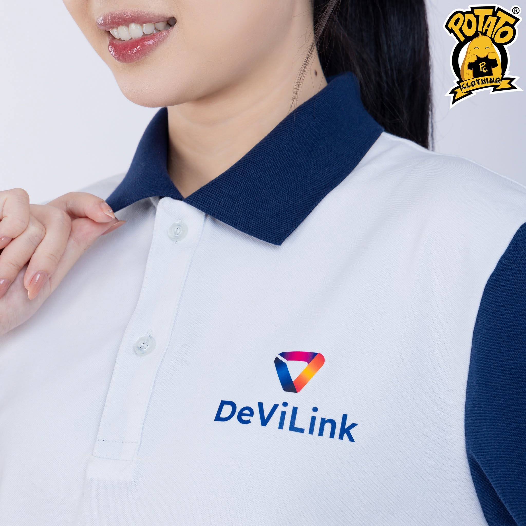Đồng phục polo Công ty DEVILINK 1