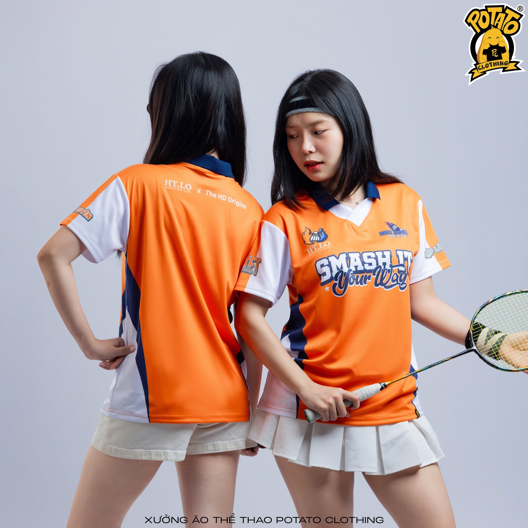 Đồng phục polo HT.LO Badminton