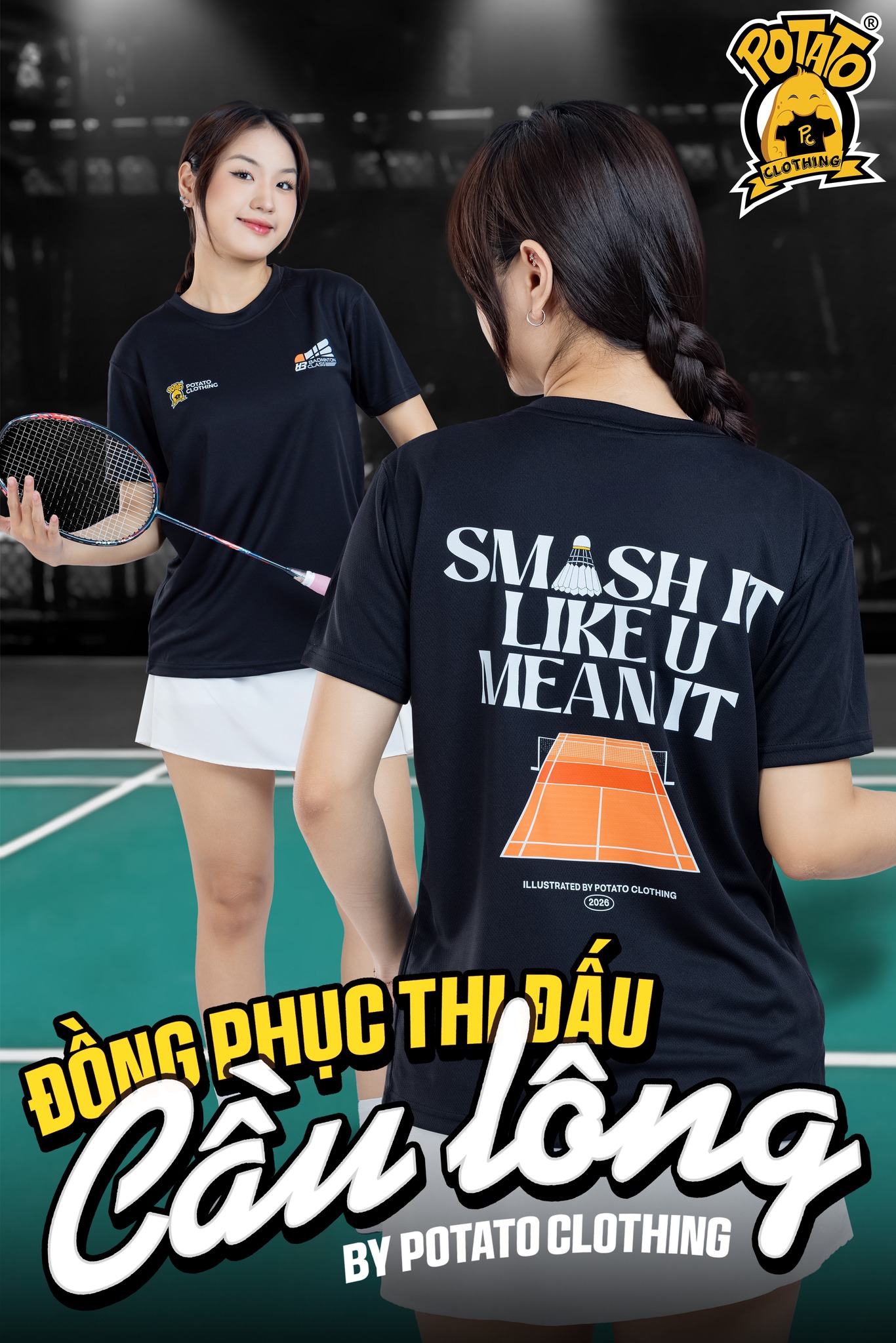 Đồng Phục Cầu Lông H3 Badminton - Áo Champ